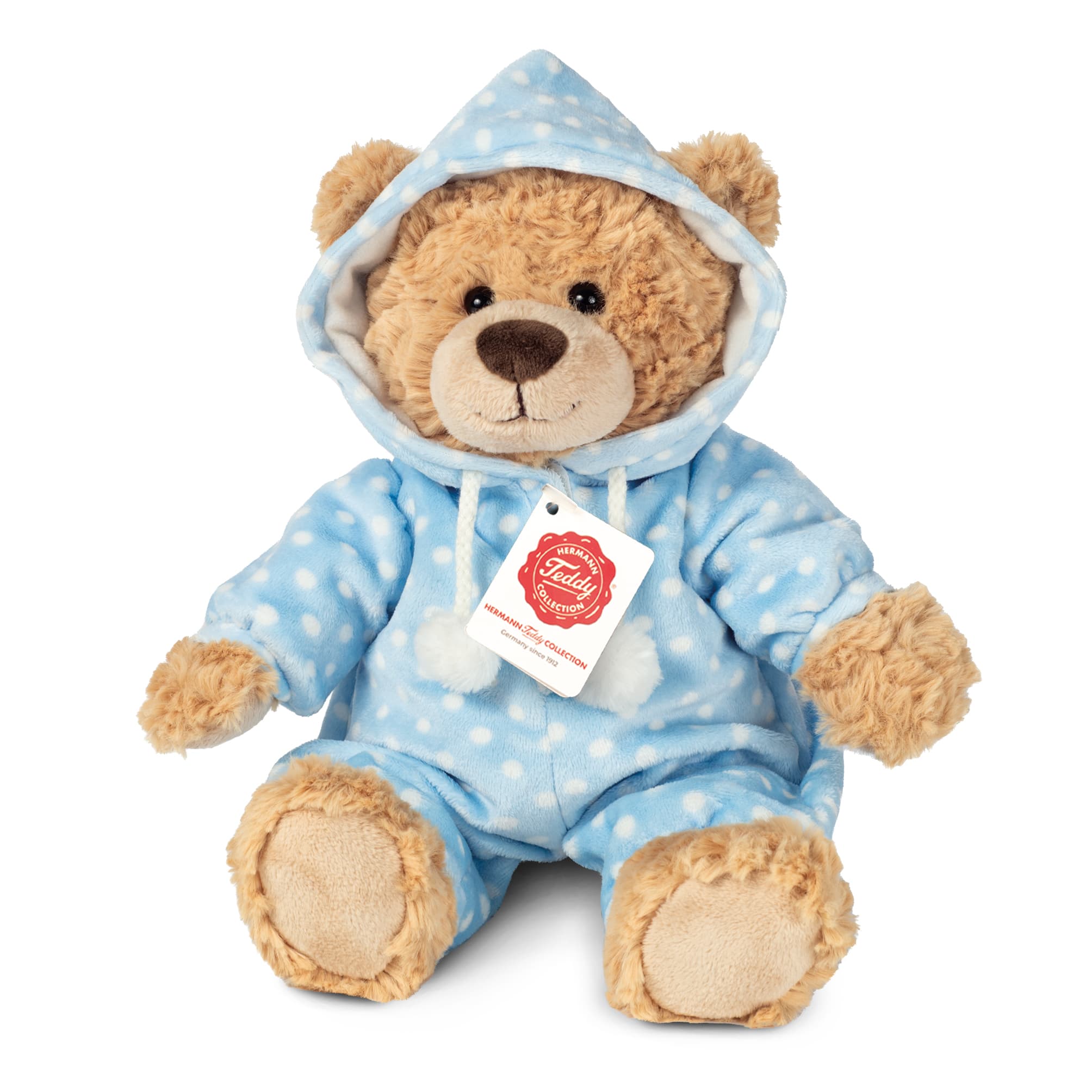 Teddy-Hermann - Schlafanzugbär blau 30 cm