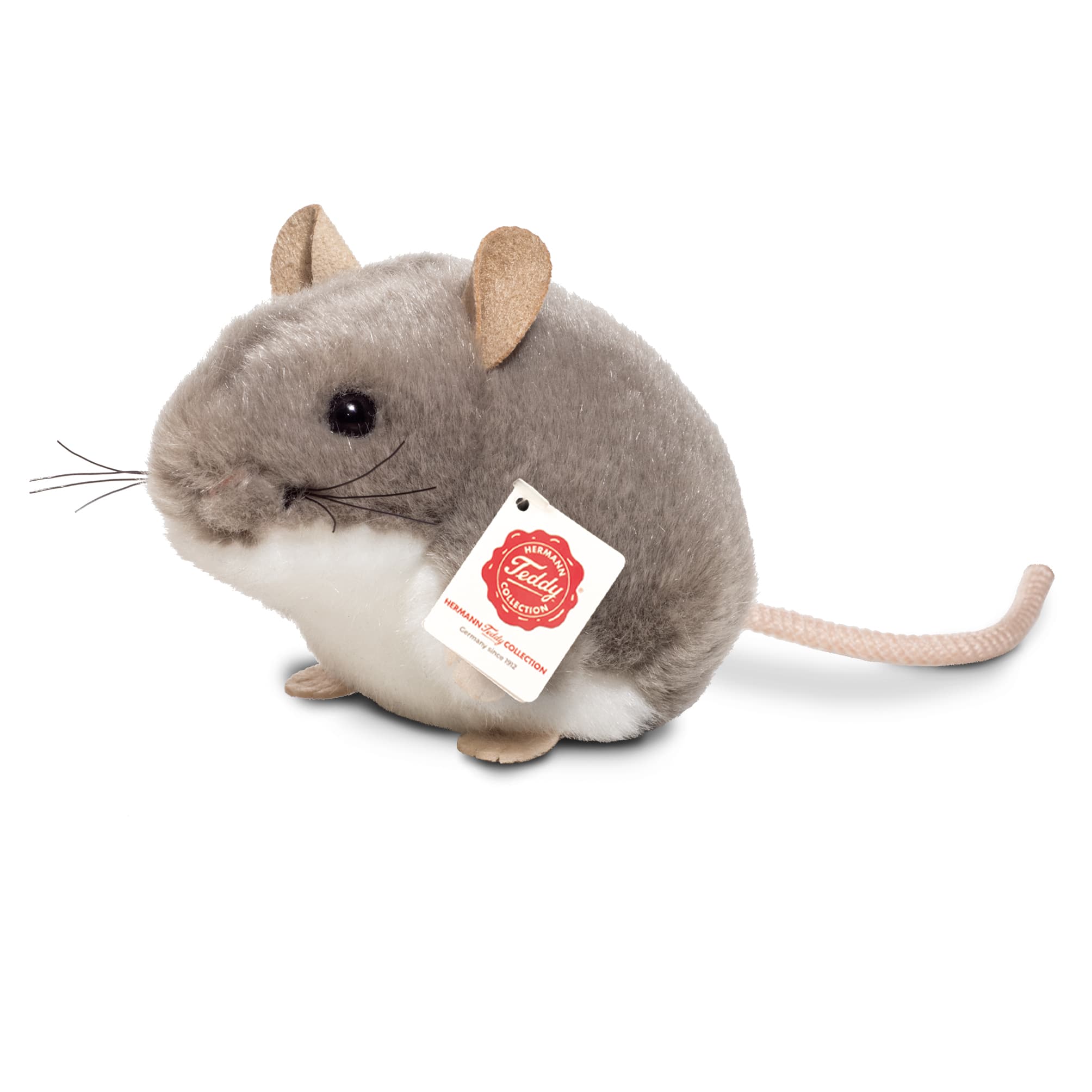 Teddy-Hermann Maus grau 9 cm 926573