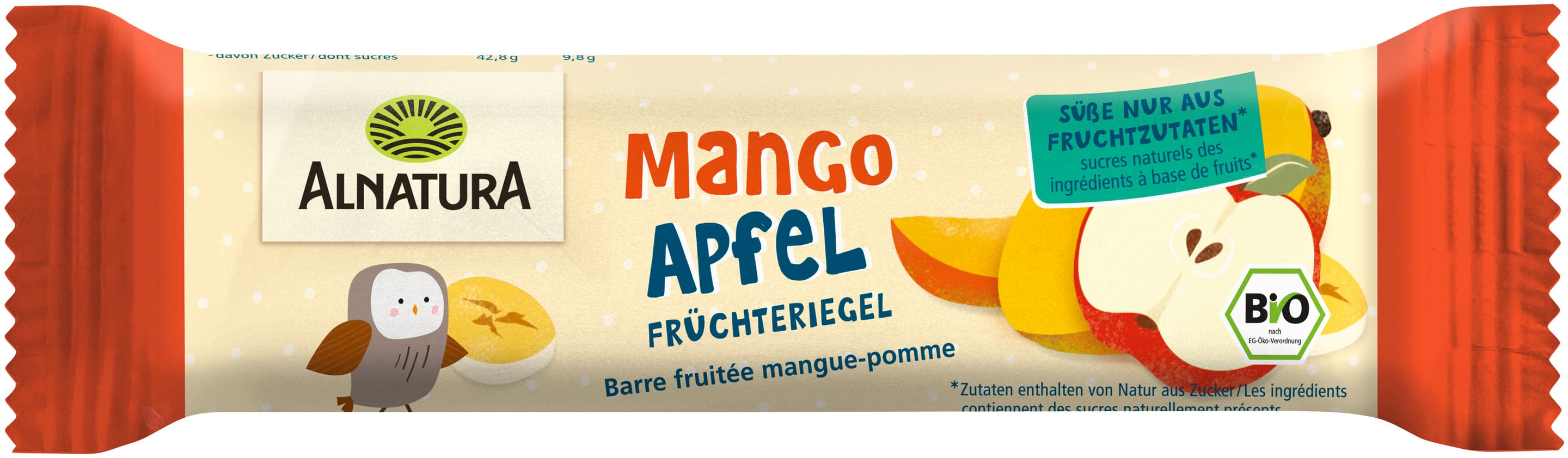 Alnatura Bio Früchteriegel Mango-Apfel