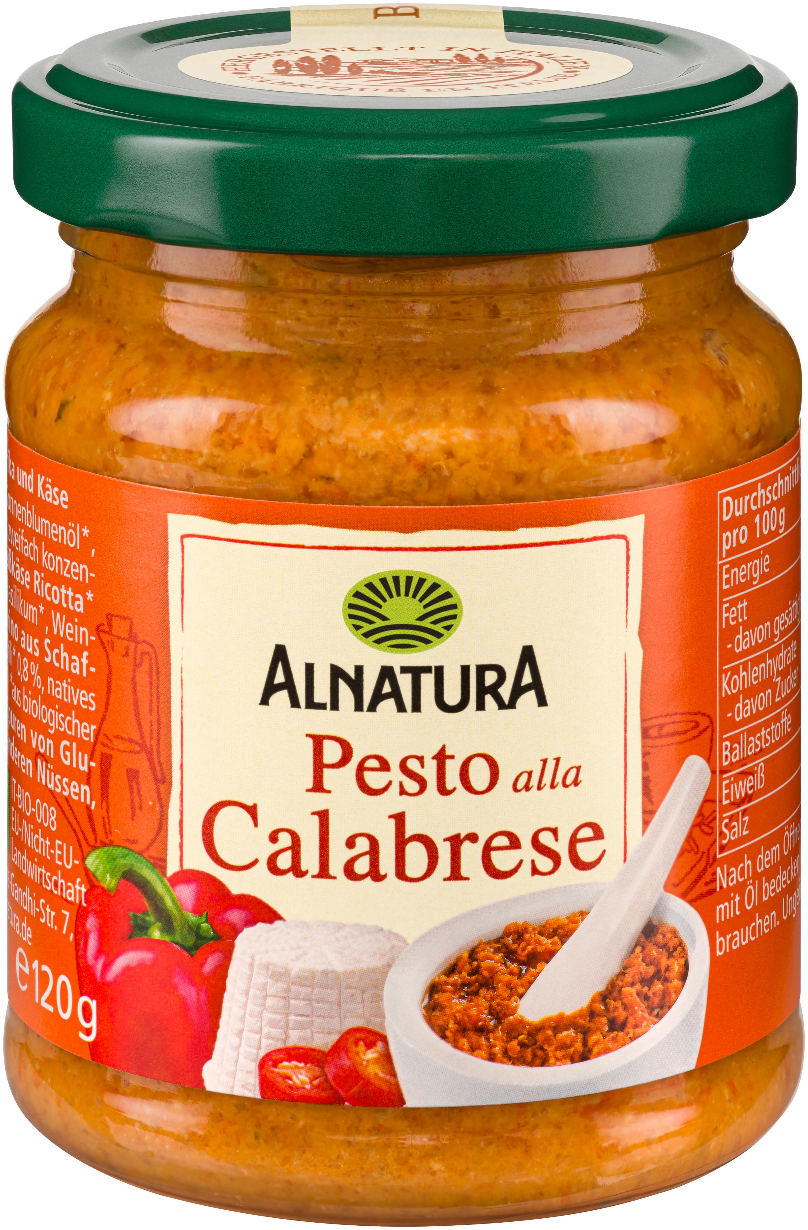 Alnatura Bio Pesto alla Calabrese