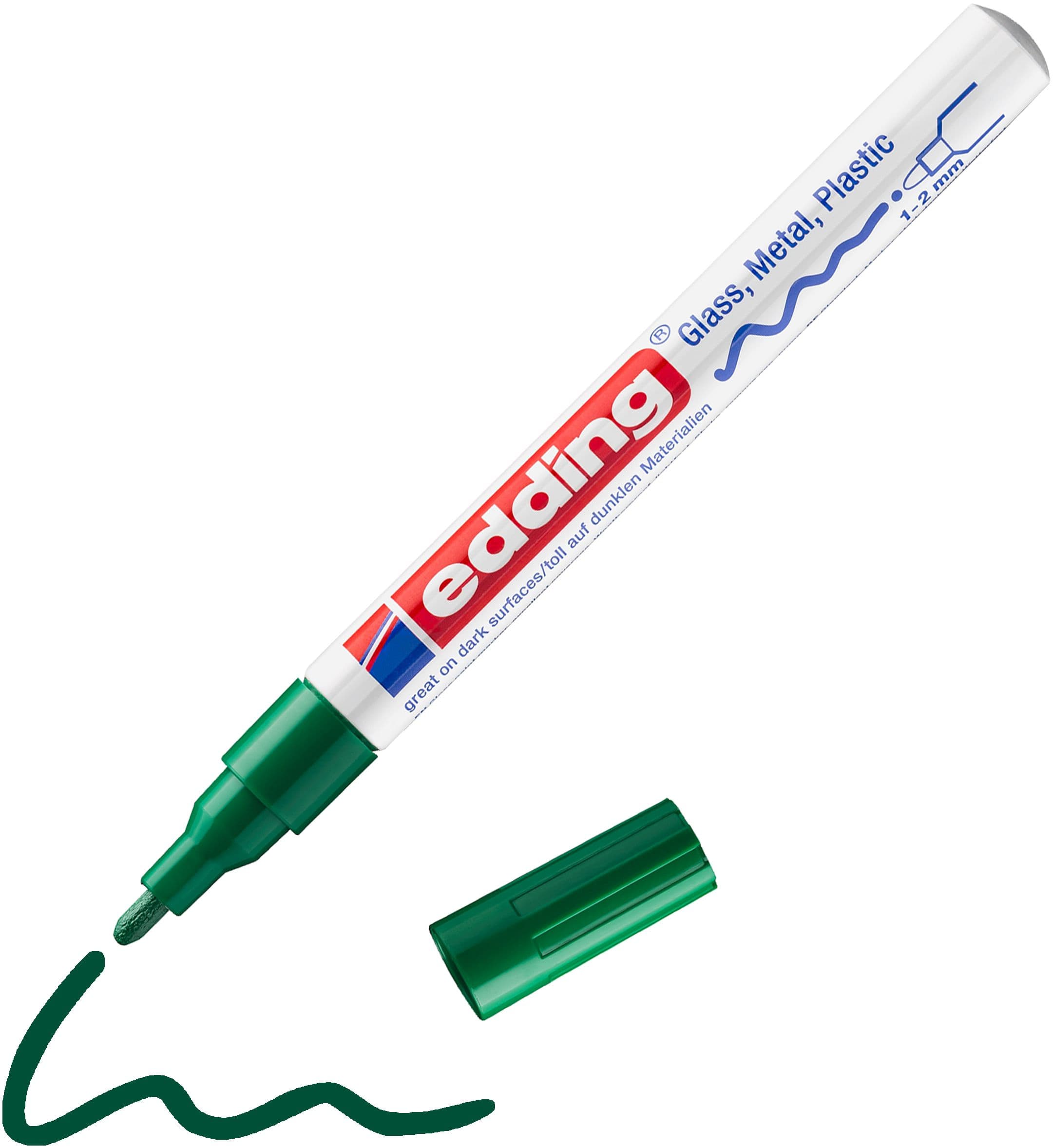 edding 751 Glanzlackmarker grün