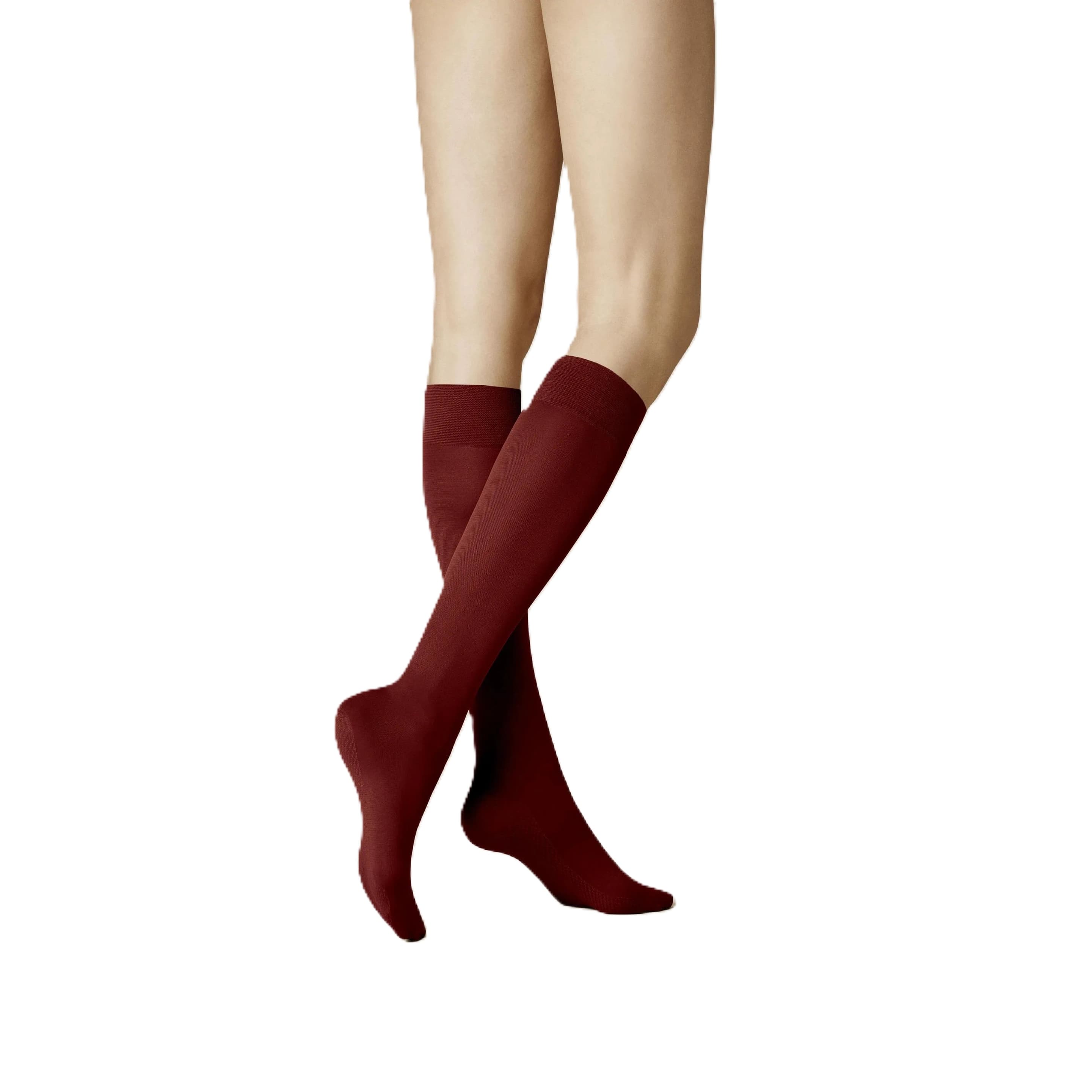 KUNERT Damen Kniestrumpf Warm Up DEN 60