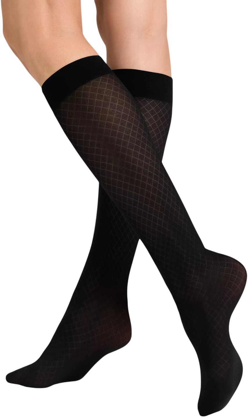 Hudson Damen Feinkniestrumpf Cozy Diamond