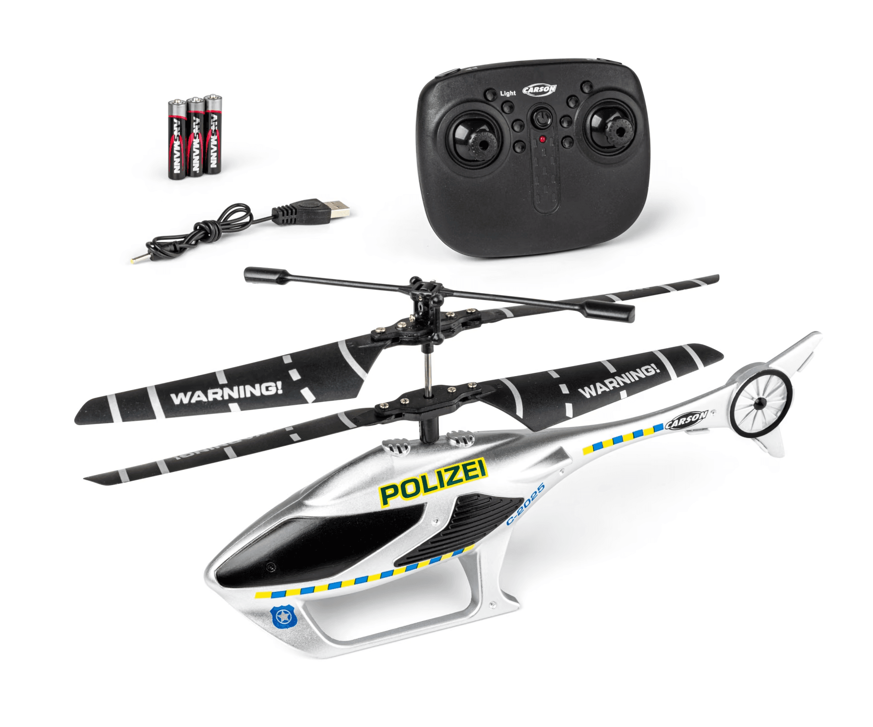 CARSON Cyber Copter Polizei 2.4GHz RTF