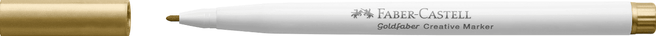 FABER-CASTELL Goldfaber Creative Marker Metallic 1.5, Farbe 550 heart of gold