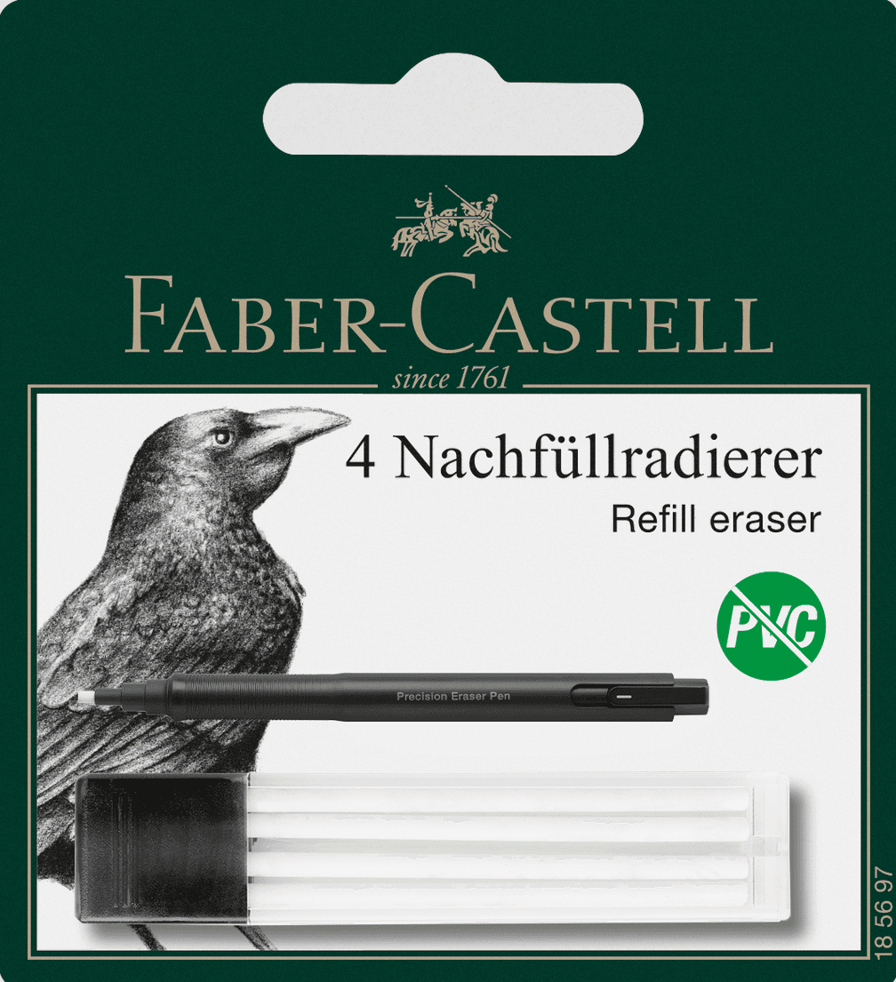 FABER-CASTELL Ersatzradierer Eraser Pen Precision
