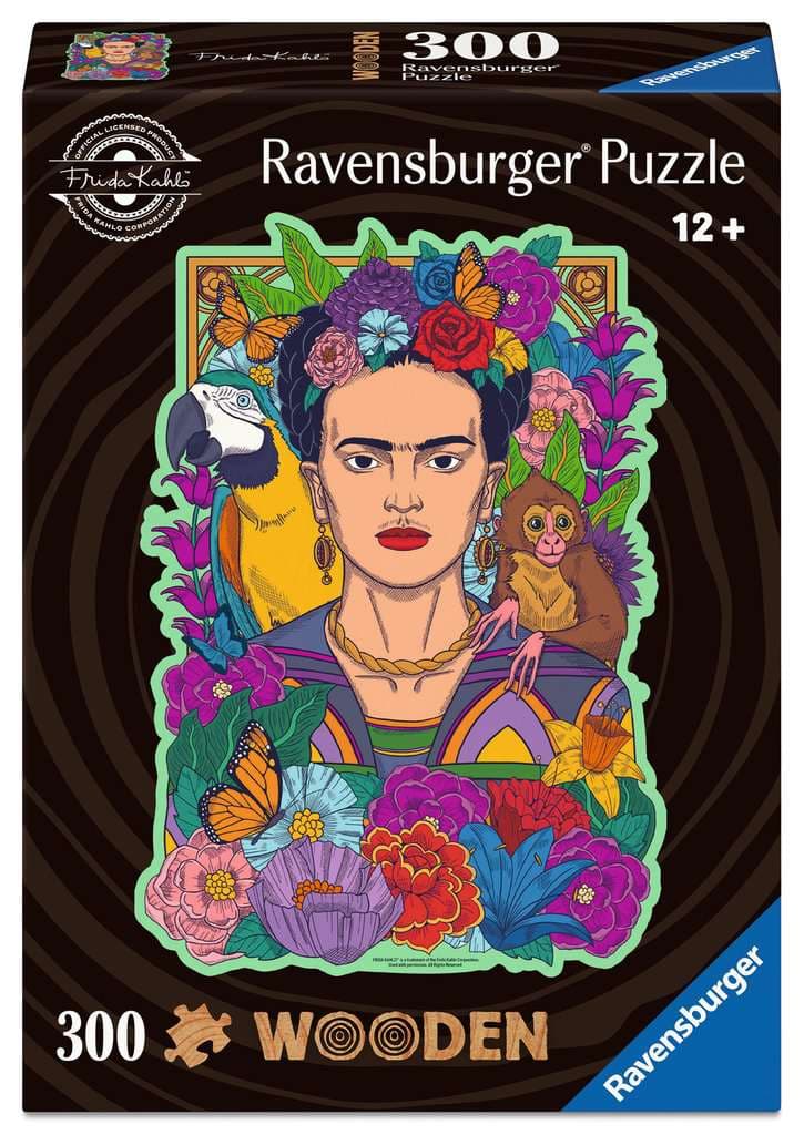 Ravensburger Puzzle Wooden Puzzle 300 Teile - Frida Kahlo