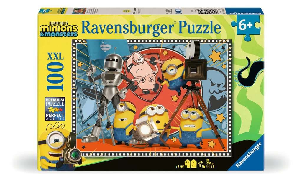 Ravensburger Puzzle - Kinderpuzzle 100 XXL Teile - Minions 3