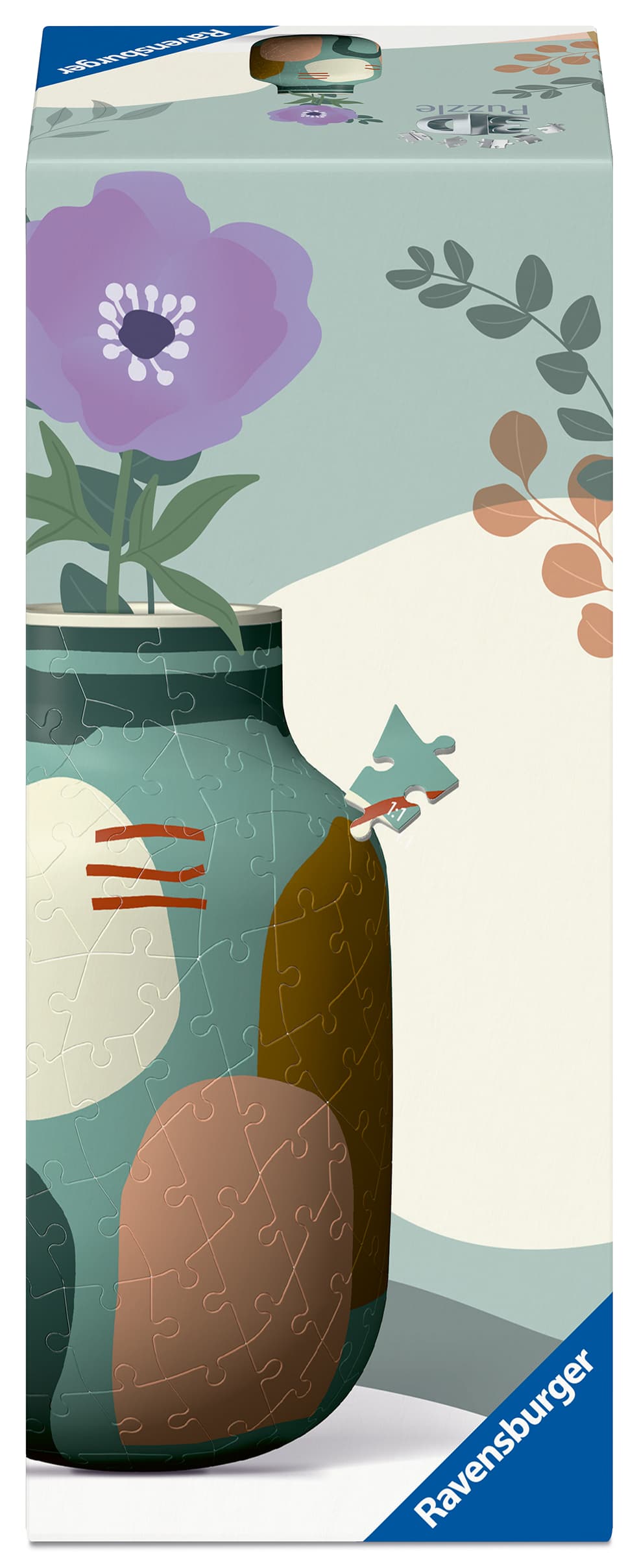 Ravensburger Puzzle - 3D Puzzle Vase Organic Sage