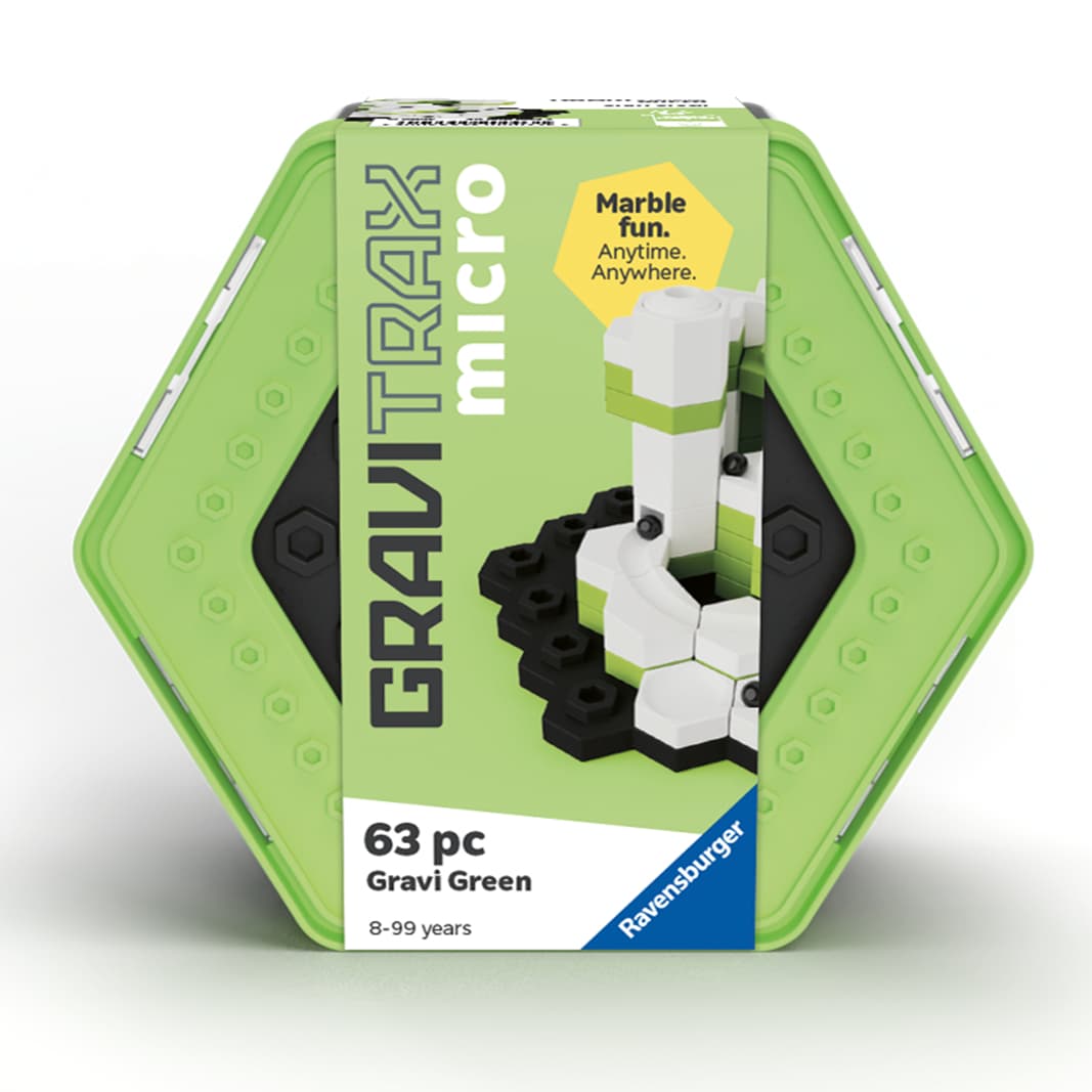 Ravensburger Beschäftigung - GraviTrax micro - Gravi Green (63 pc)