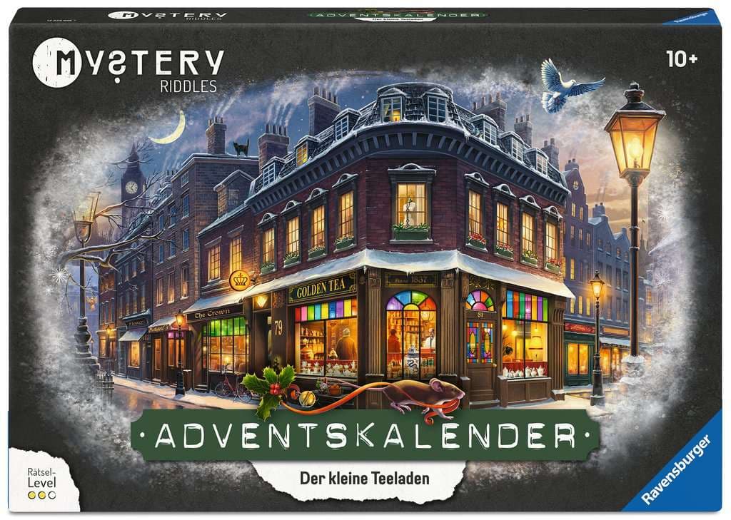Ravensburger Mystery Adventskalender - Der kleine Teeladen