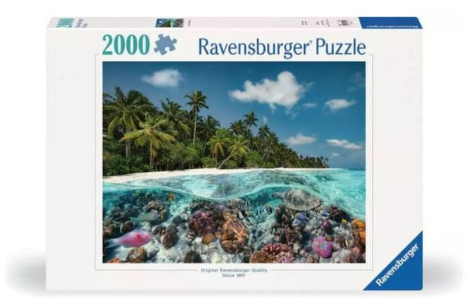 Ravensburger Puzzle - Ein Tauchgang auf den Malediven, 2000 Teile
