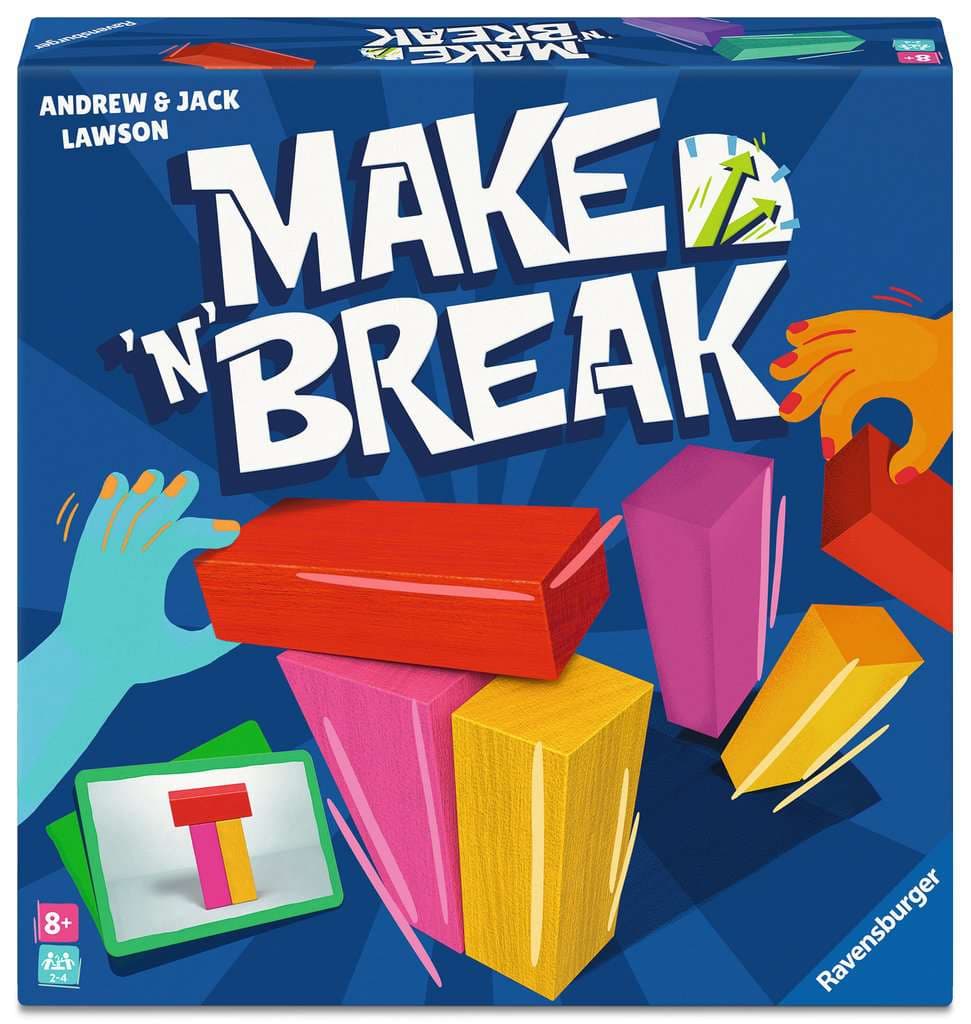 Ravensburger Spiel - Make 'n' Break - Gesellschaftsspiel & Brettspiel ab 8 Jahre