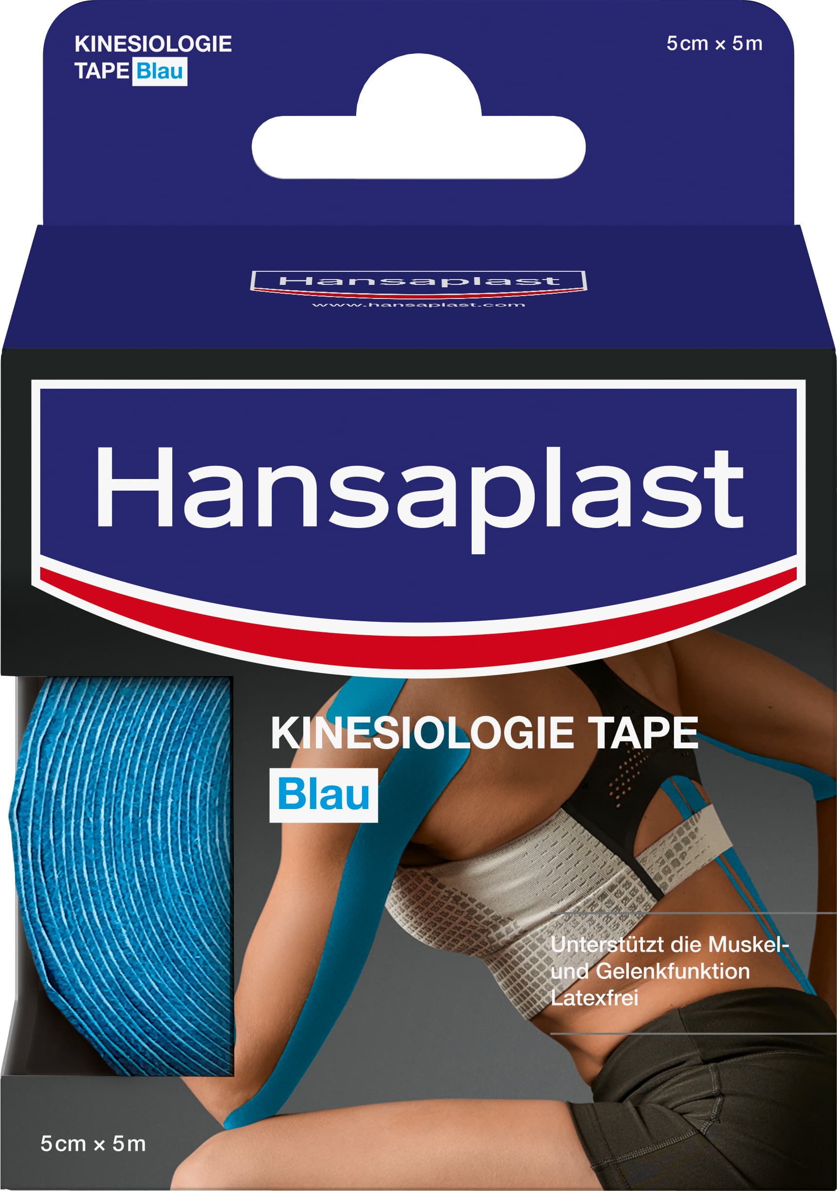 Hansaplast Kinesiologie Tape Blau