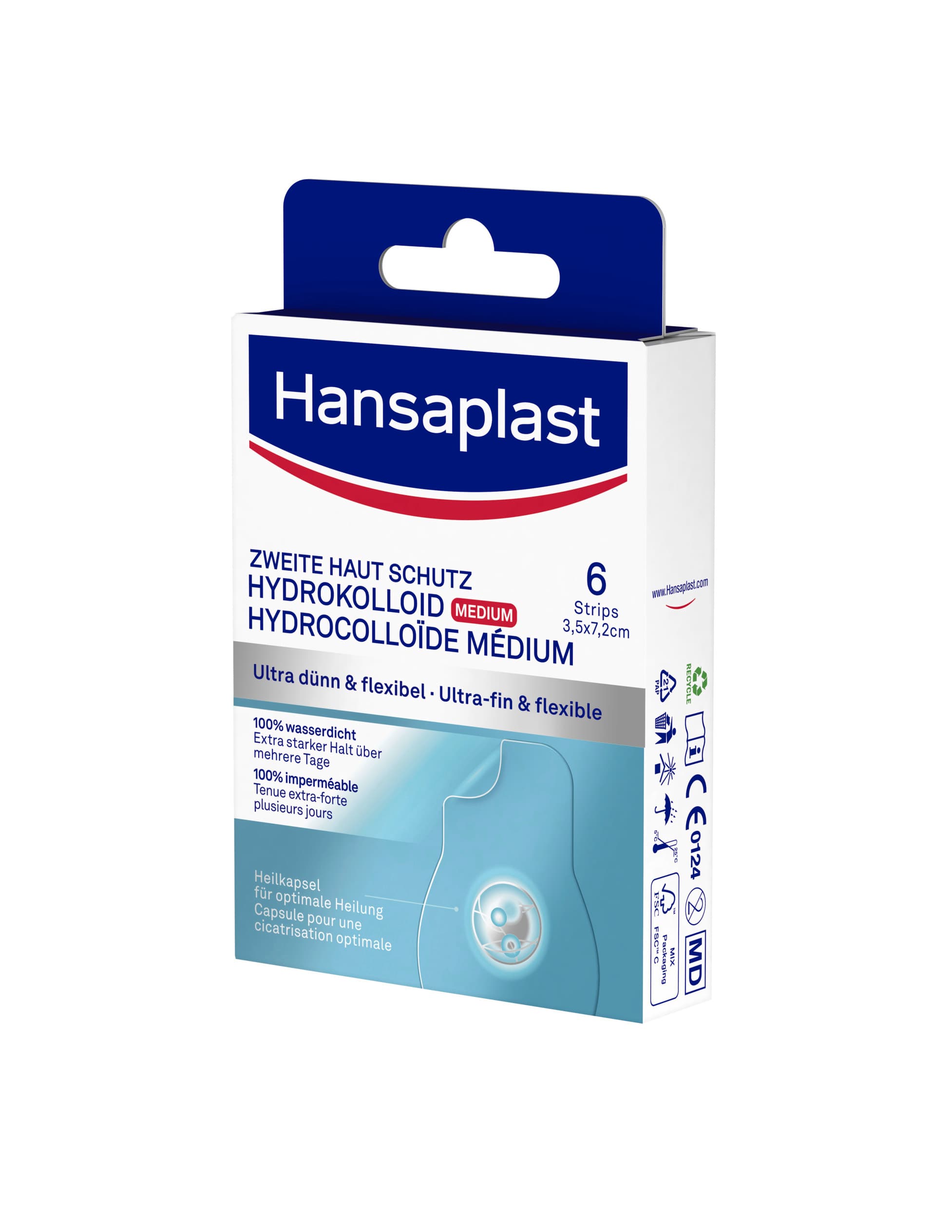 Hansaplast Pflaster Zweite Haut Schutz