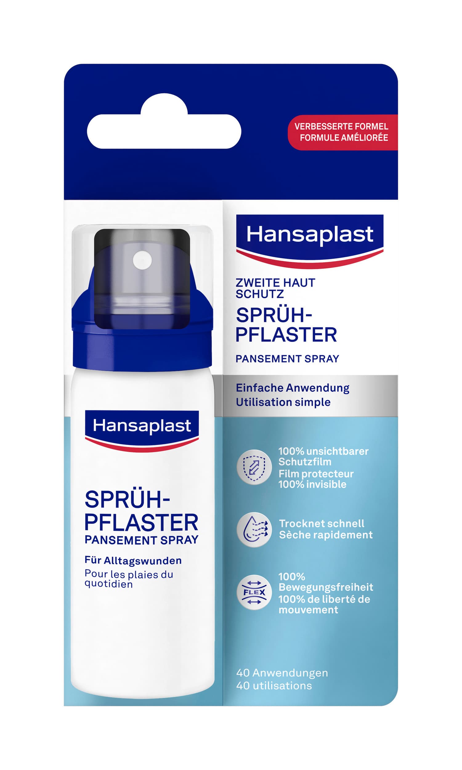 HANSAPLASTER Sprüh-Pflaster Zweite Haut Schutz