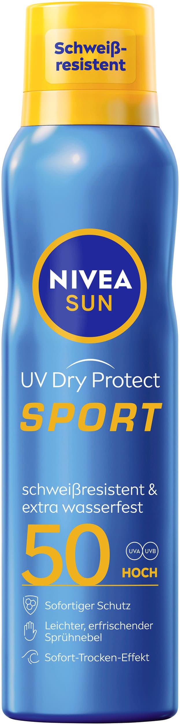 NIVEA SUN UV Dry Protect Sport erfrischendes Sonnenspray LSF50