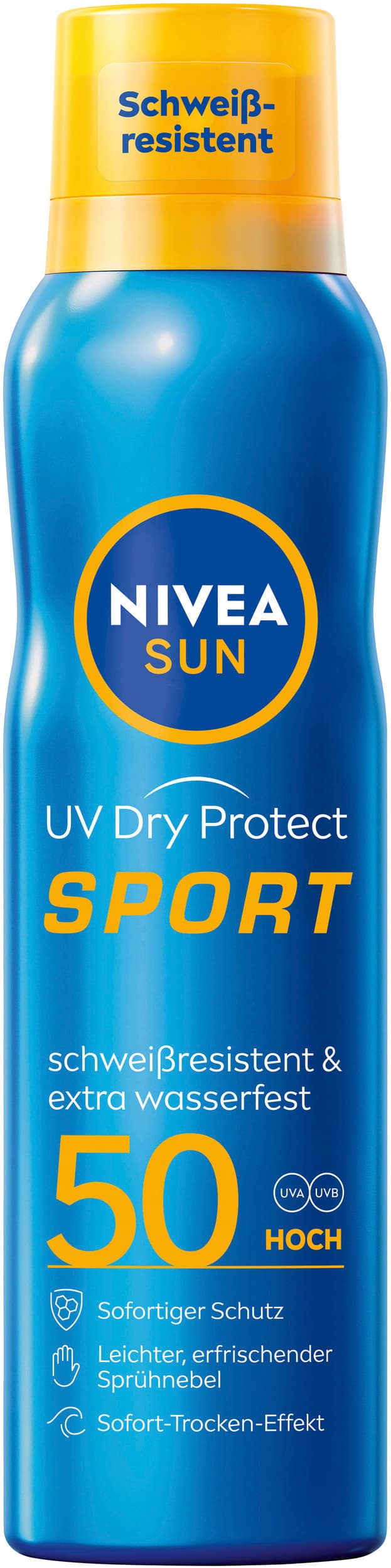NIVEA SUN UV Dry Protect Sport erfrischendes Sonnenspray LSF50