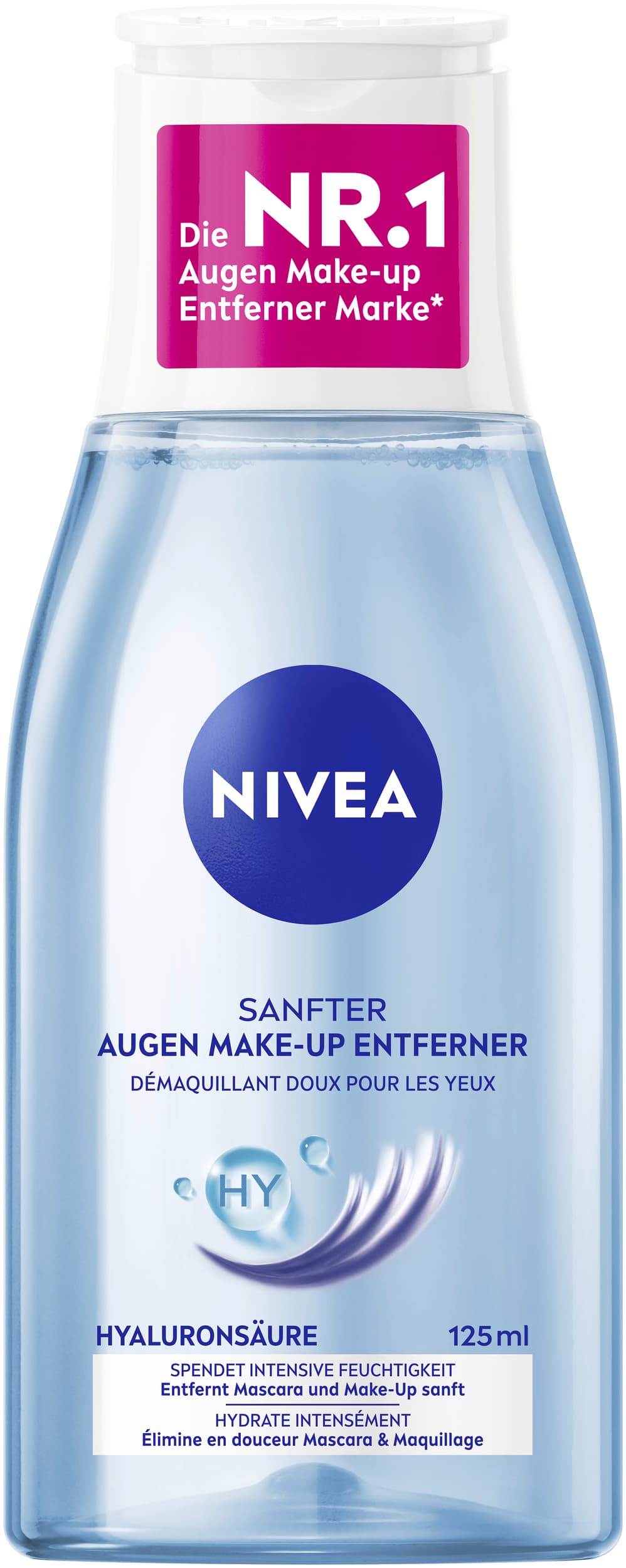 NIVEA Sanfter Augen Make-up Entferner für die sensible Augenpartie