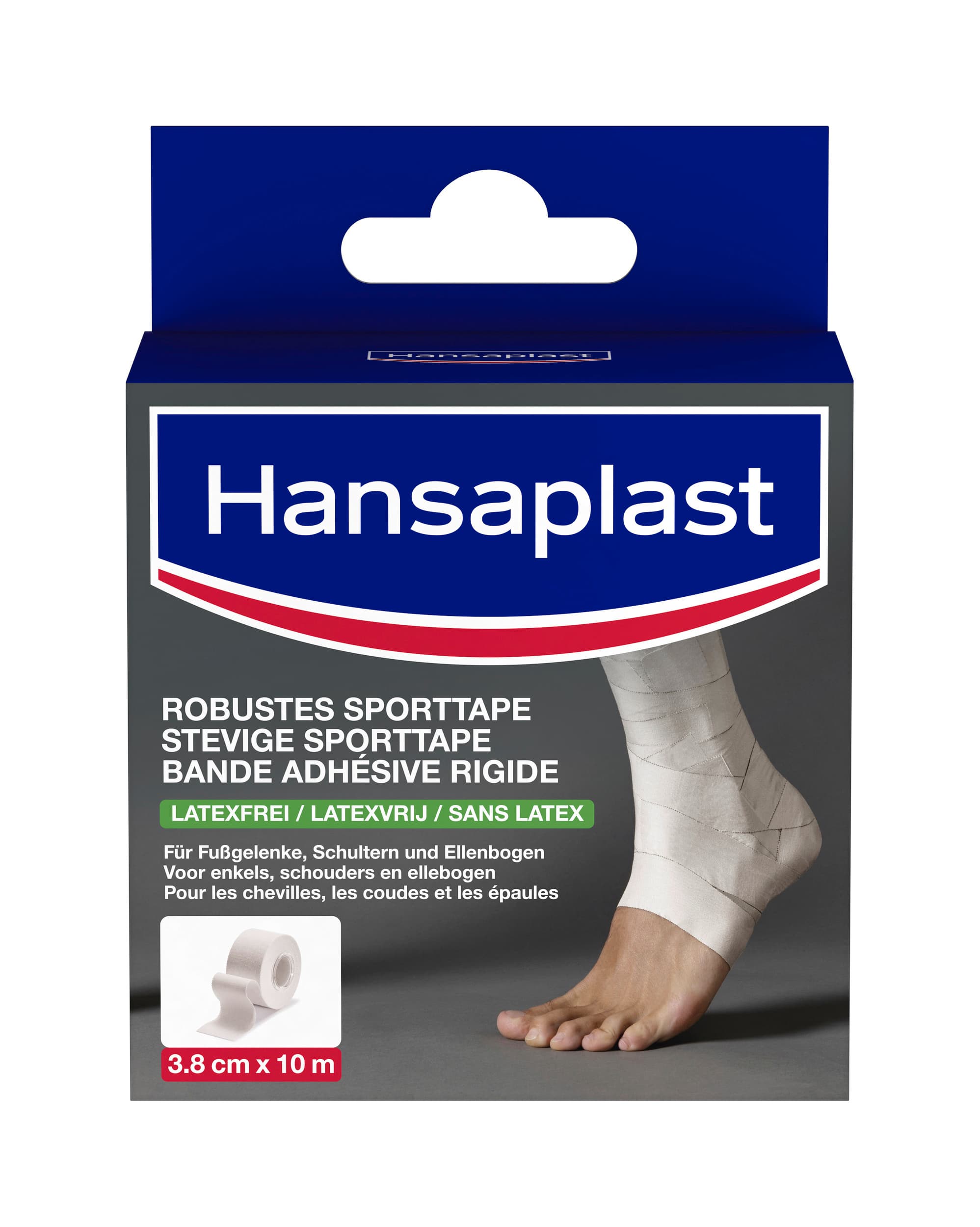 Hansaplast robustes Sporttape weiß 3,8cm