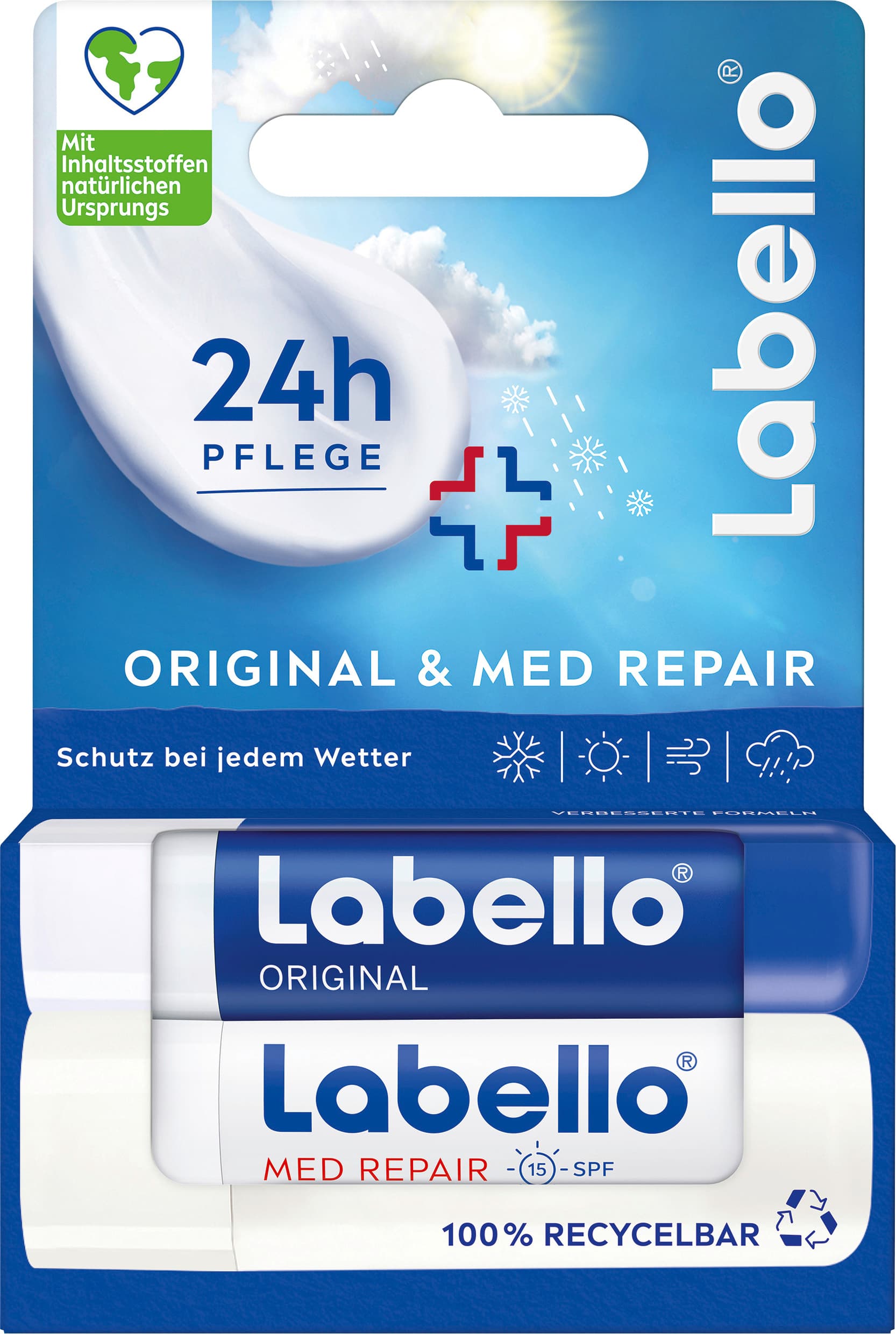 Labello Lippenpflege Original + Med Repair