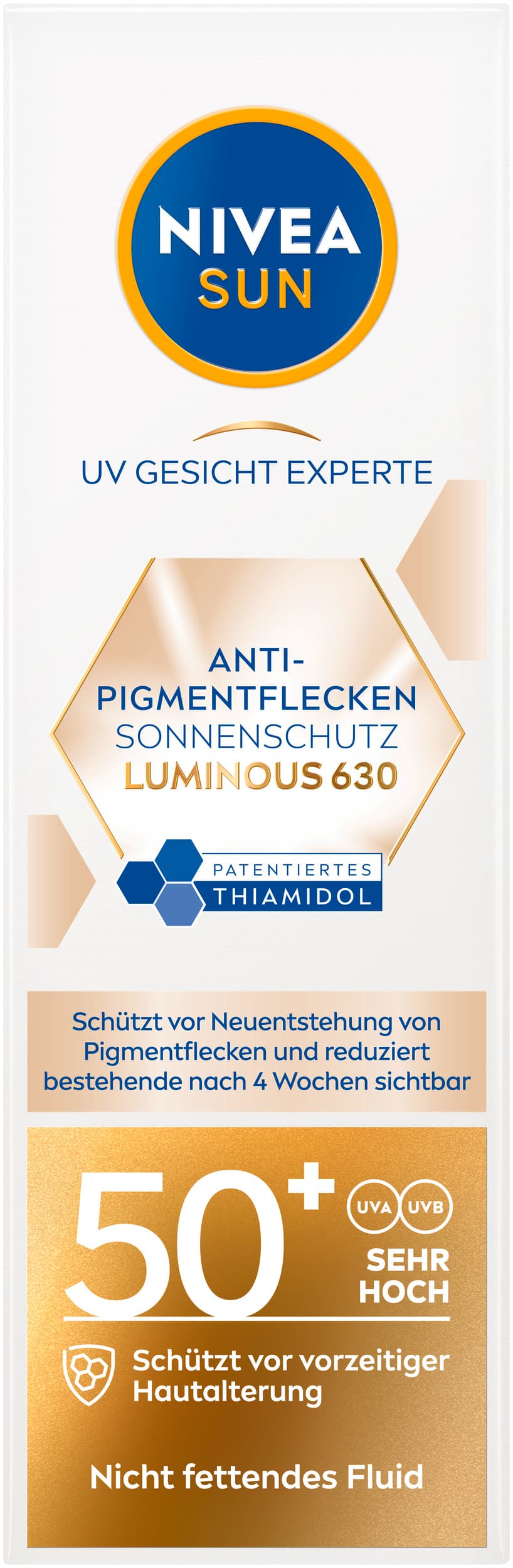 NIVEA SUN UV Gesicht Experte Anti-Pigmentflecken Sonnenschutz LF50+
