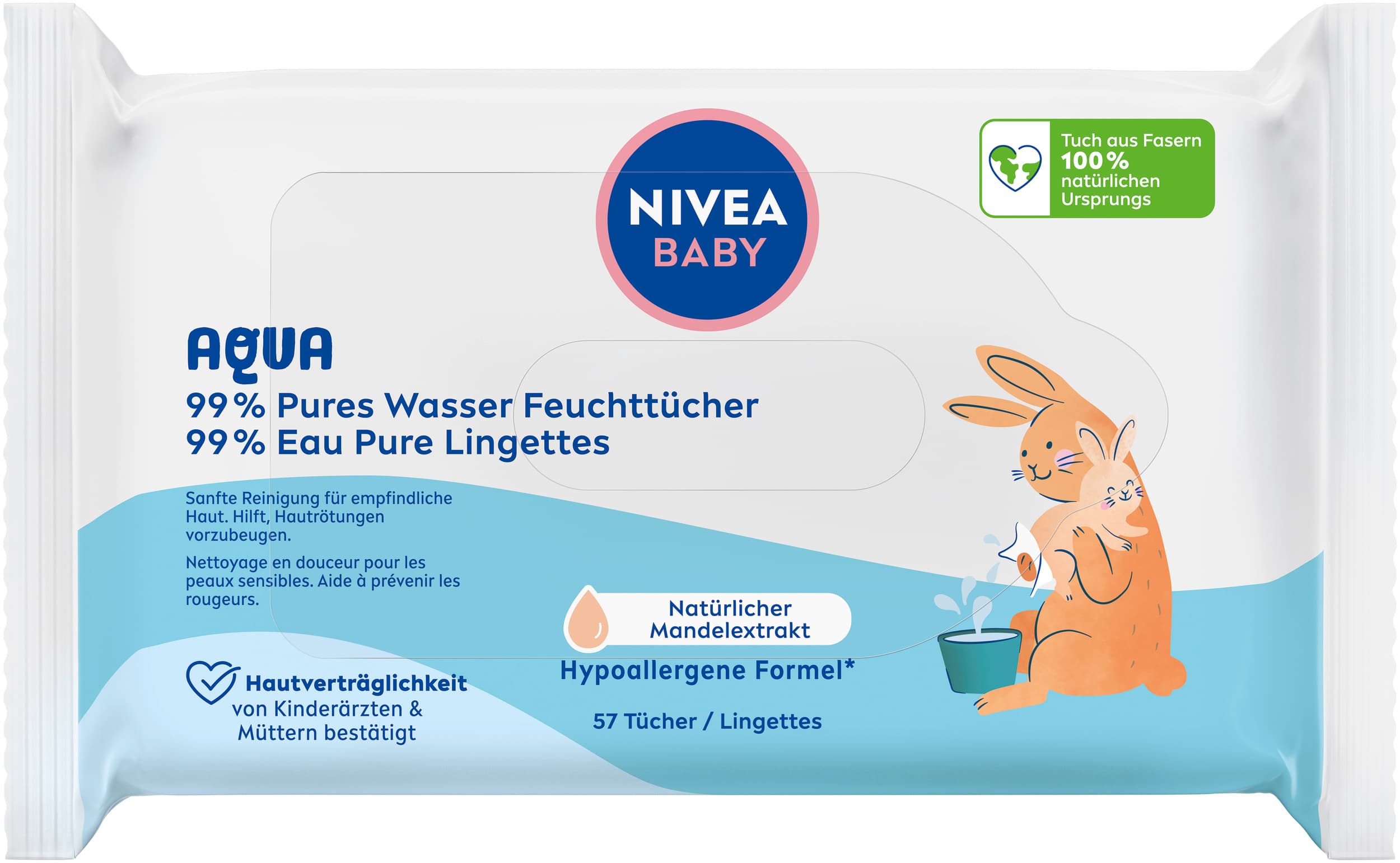 Nivea Baby Aqua Feuchttücher