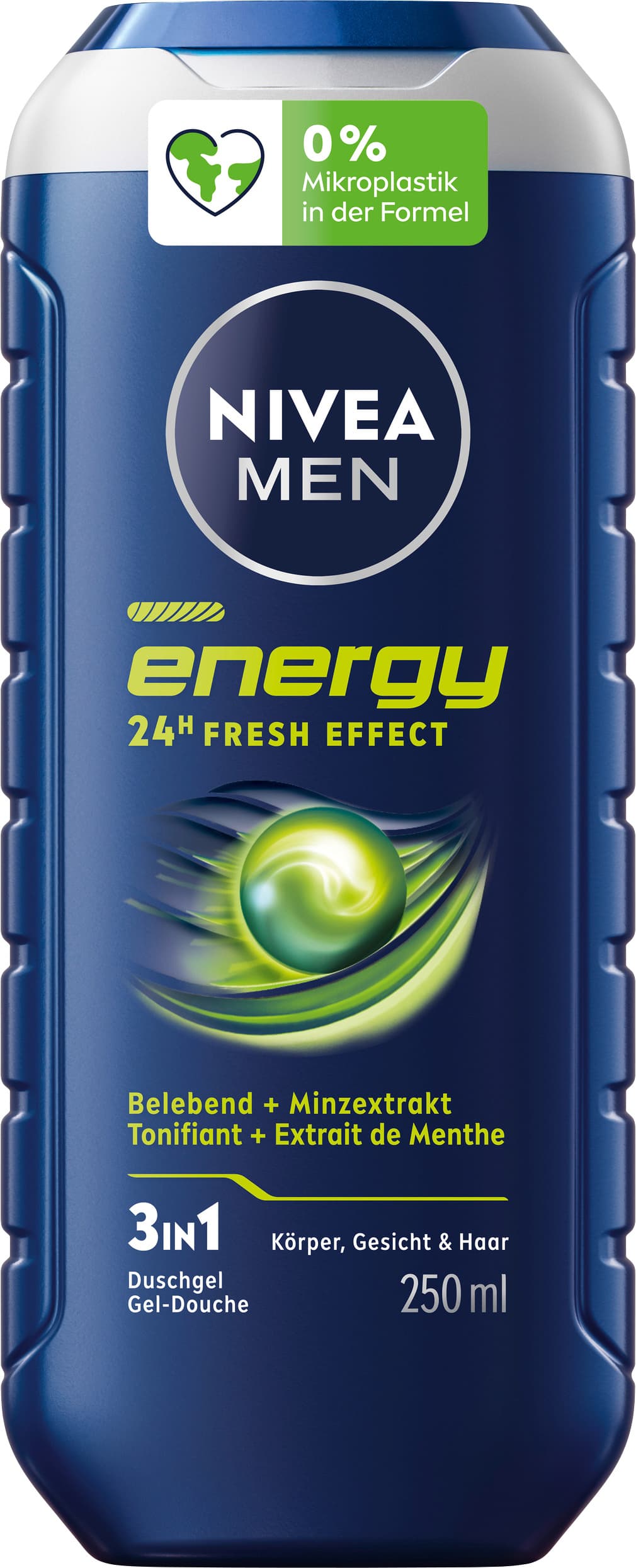 NIVEA MEN Duschgel energy 24H fresh effect 3 in 1