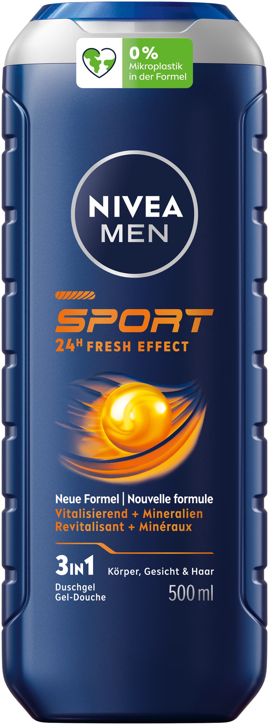 NIVEA MEN SPORT Duschgel 3in1 24H Fresh Effect XXL
