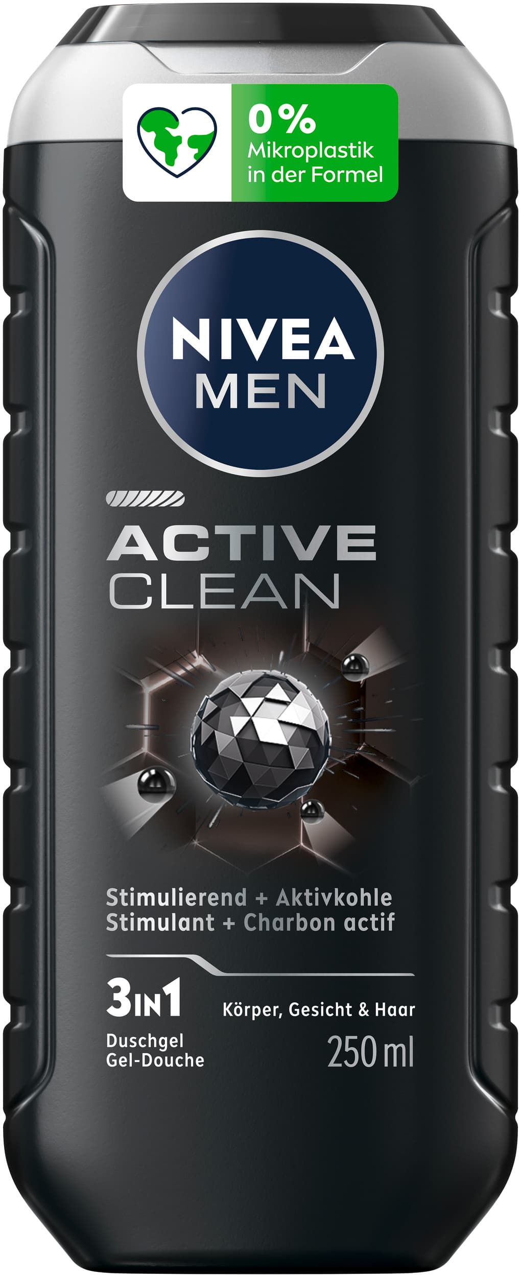 NIVEA MEN Duschgel Active Clean 3 in 1