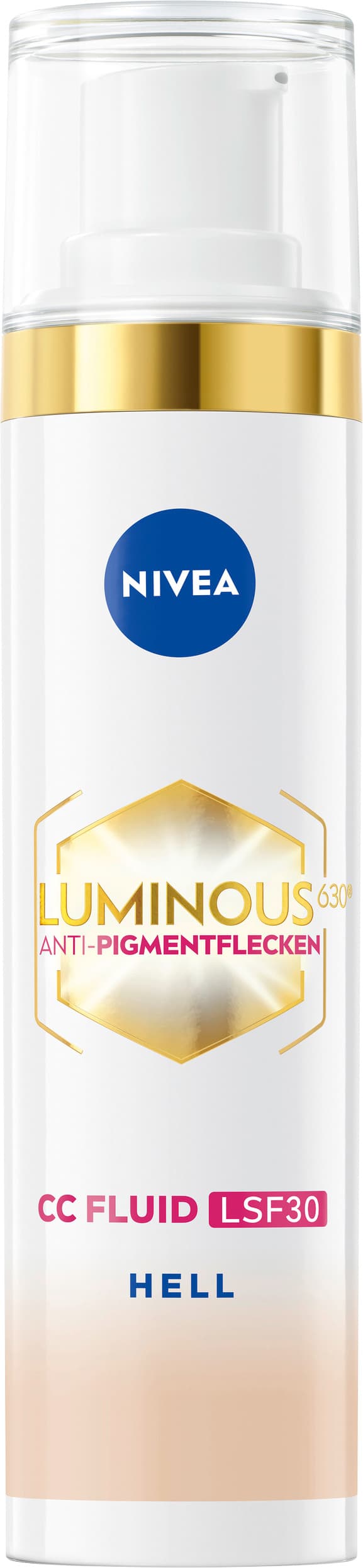 Nivea Luminous CC Fluid LSF30 hell