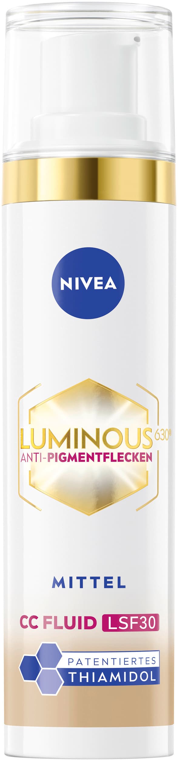Nivea Luminous CC Fluid LSF30 mittel