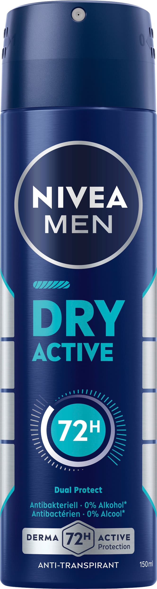 NIVEA MEN Deo Spray Dry Active Anti -Transpirant