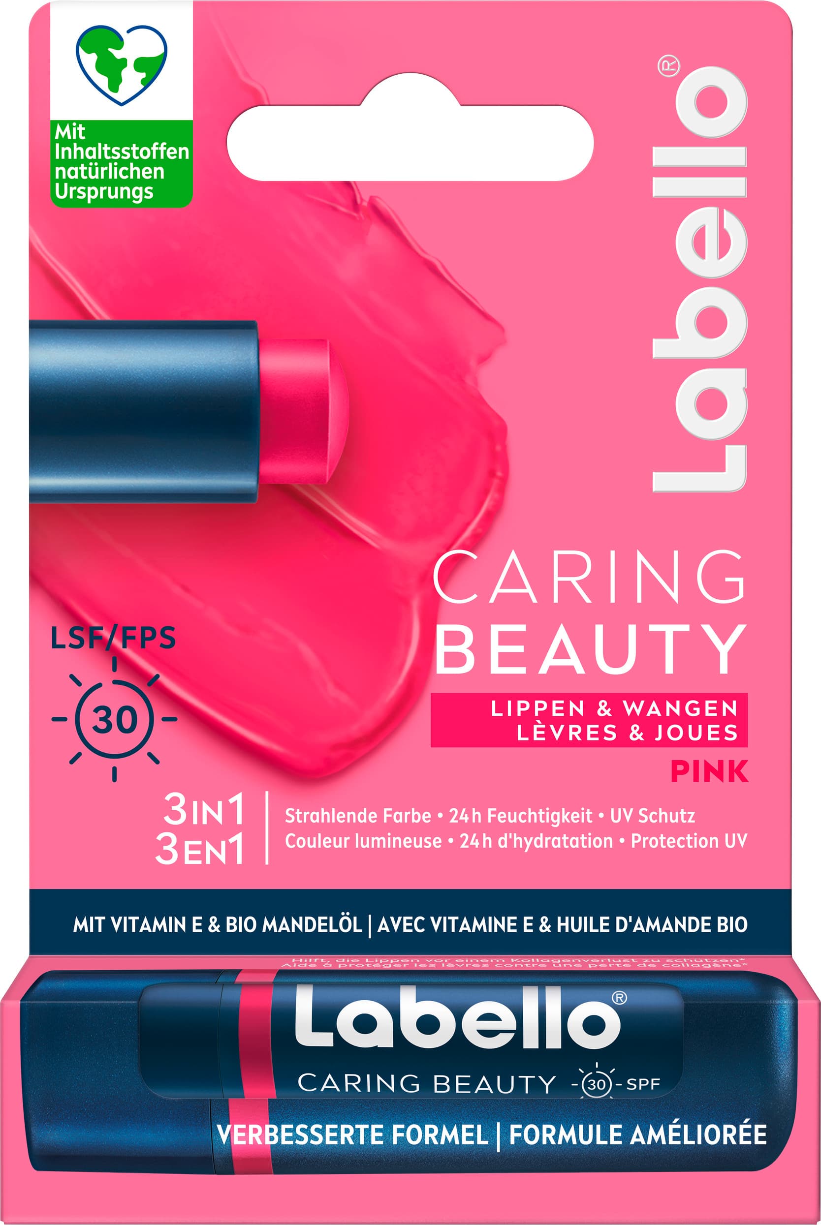 Labello Lippenpflege Caring Beauty Pink