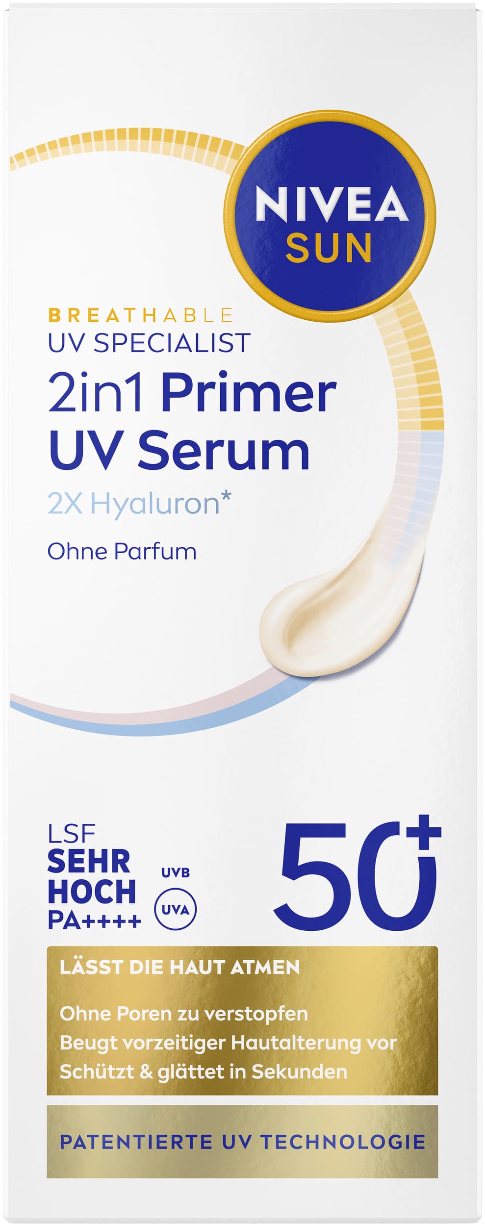 Nivea Sun 2in1 Primer Daily UV Serum LSF 50+