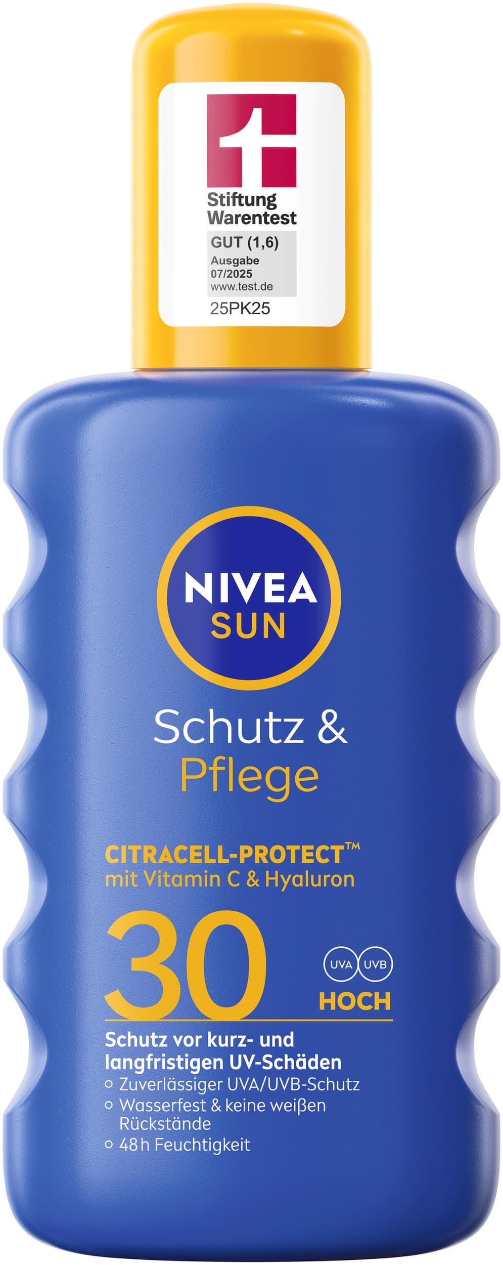 NIVEA SUN Sonnenspray Schutz & Pflege LSF30