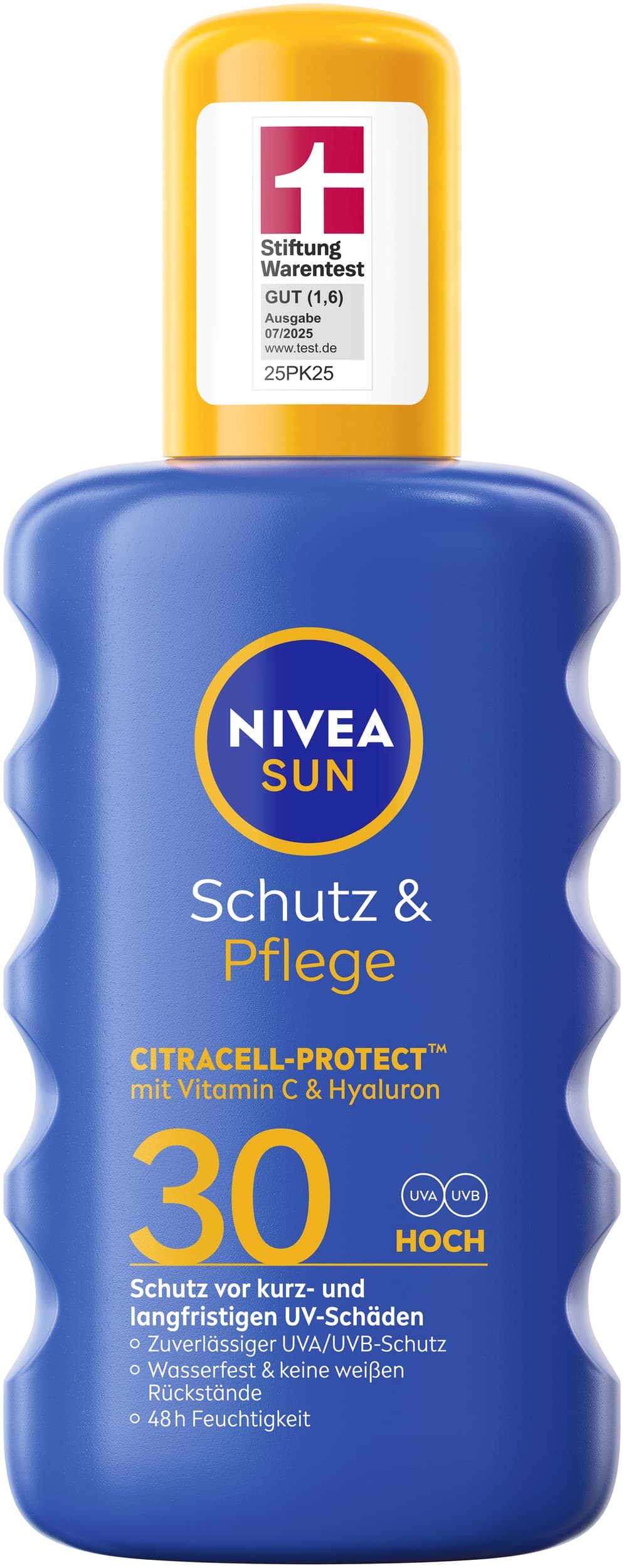 NIVEA SUN Sonnenspray Schutz & Pflege LSF30