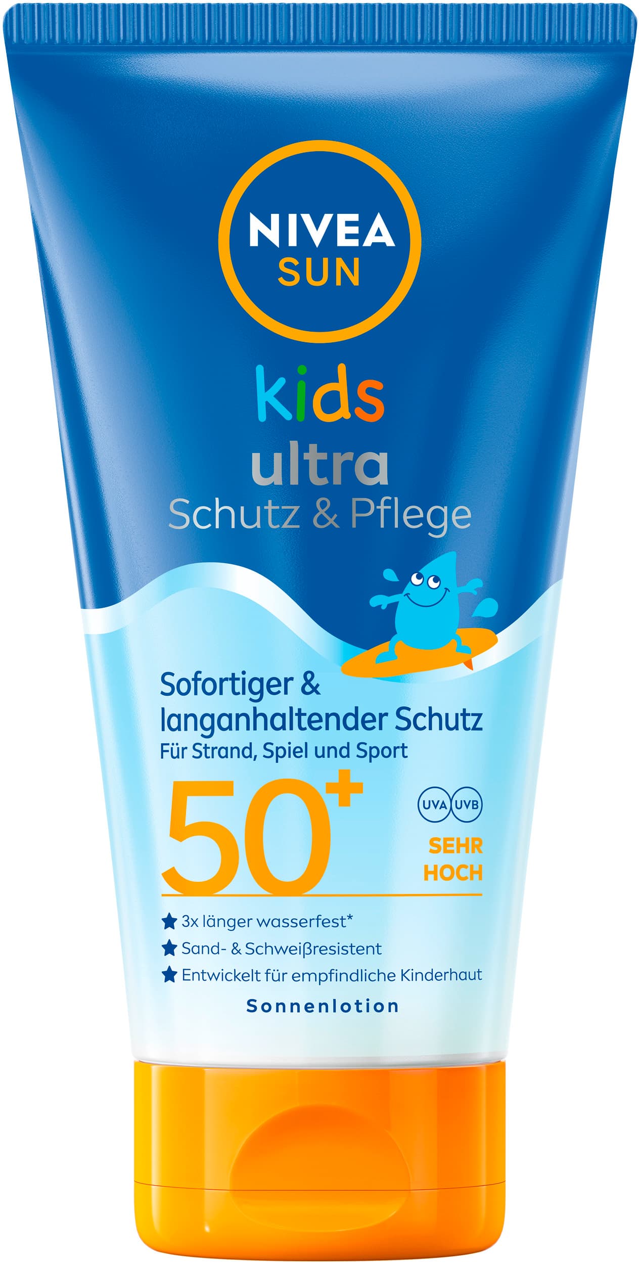 Nivea SUN detský ultra ochranný a ošetrujúci krém SPF 50+