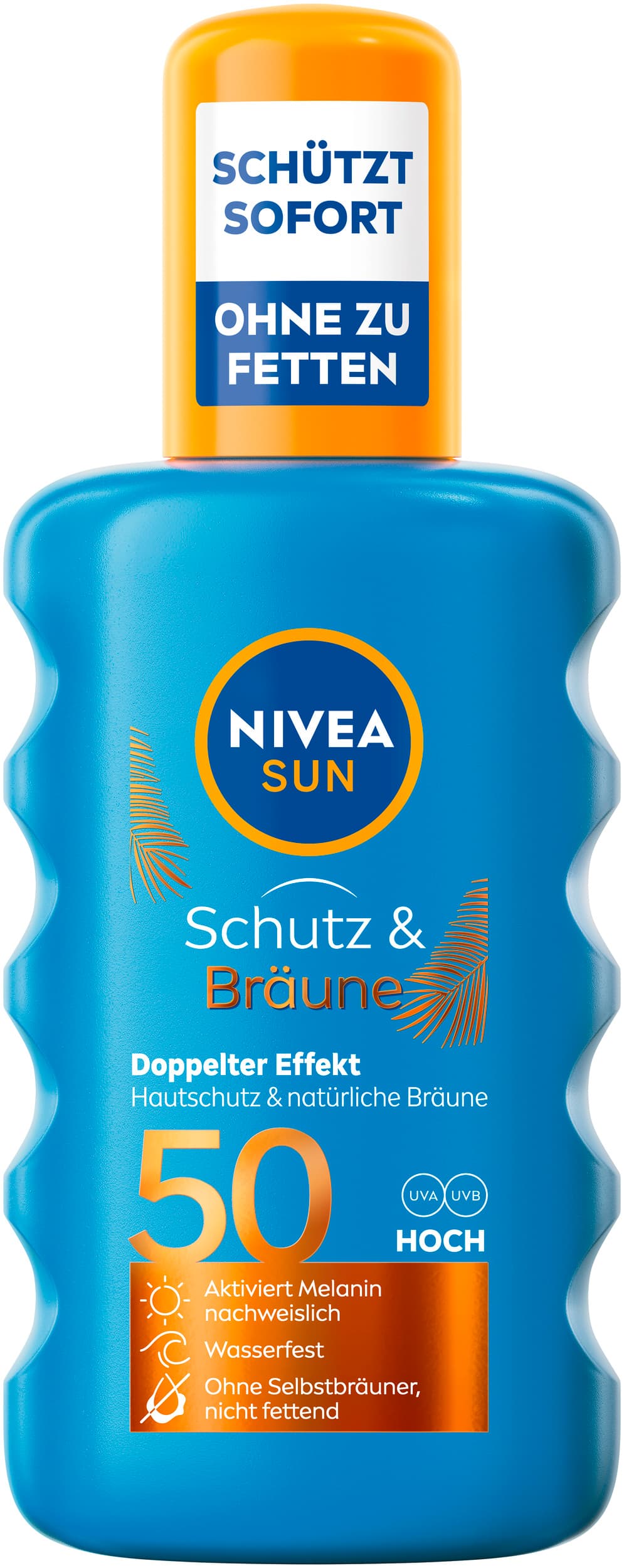 Nivea Sun Schutz & Bräune Spray LSF 50