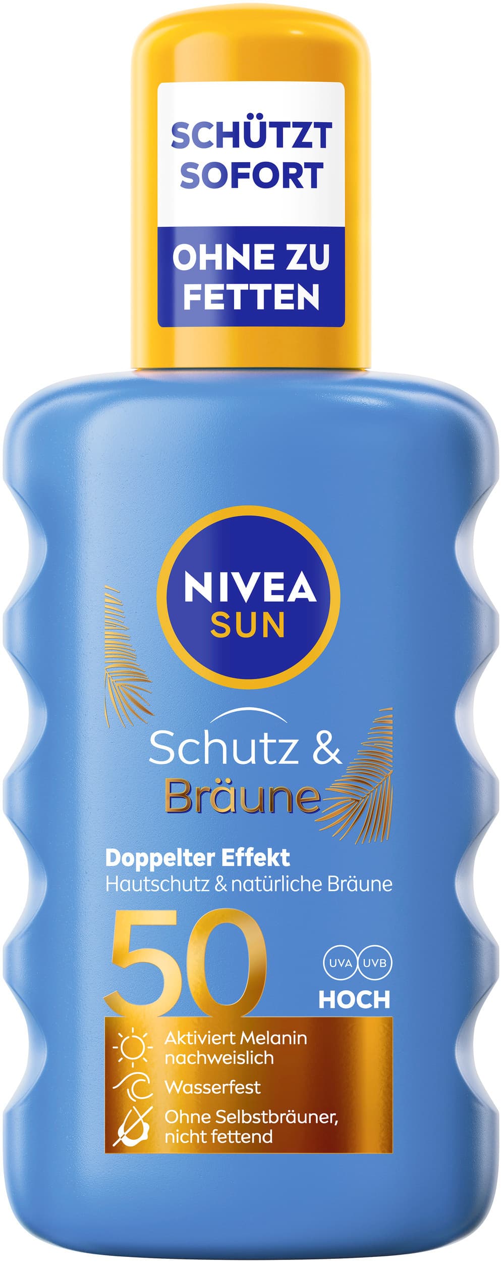 Nivea Sun Schutz & Bräune Spray LSF 50