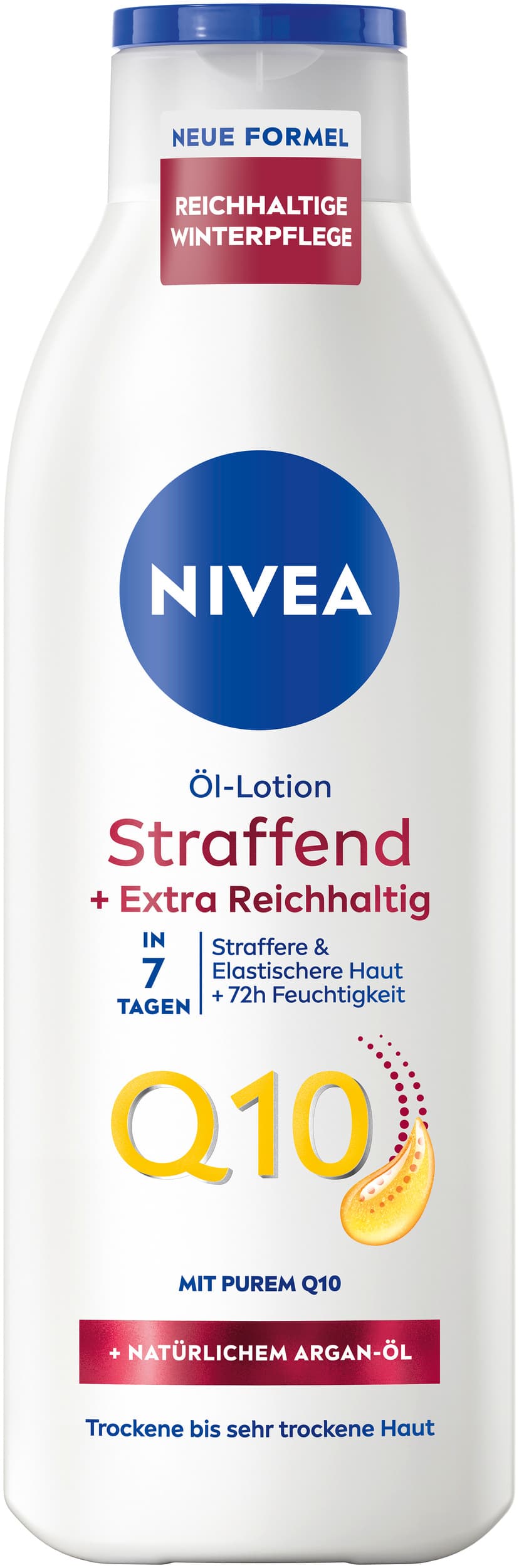 NIVEA Spevňujúci Olej lotion s koenzýmom Q10 Extra Rich