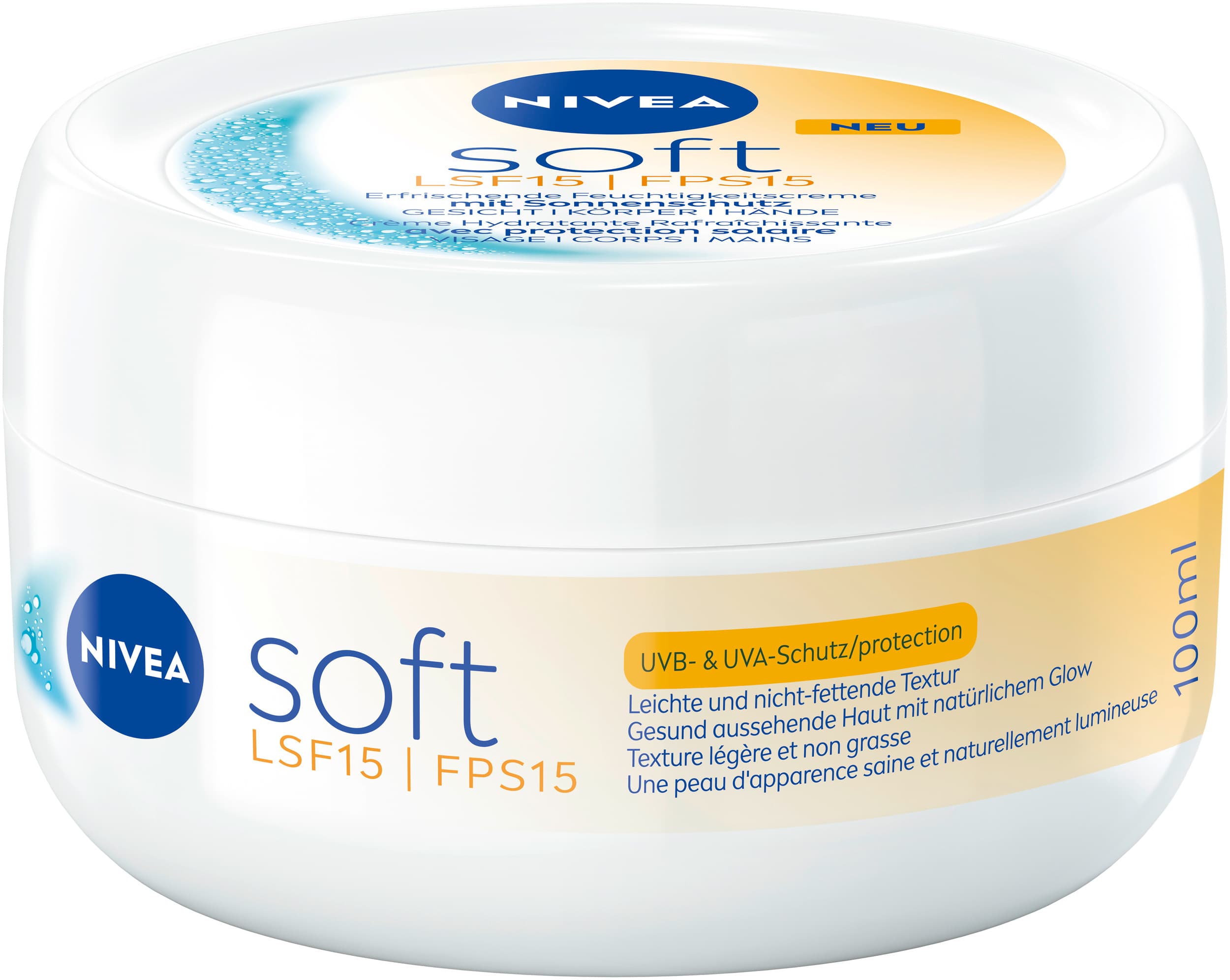NIVEA Soft Creme LSF15