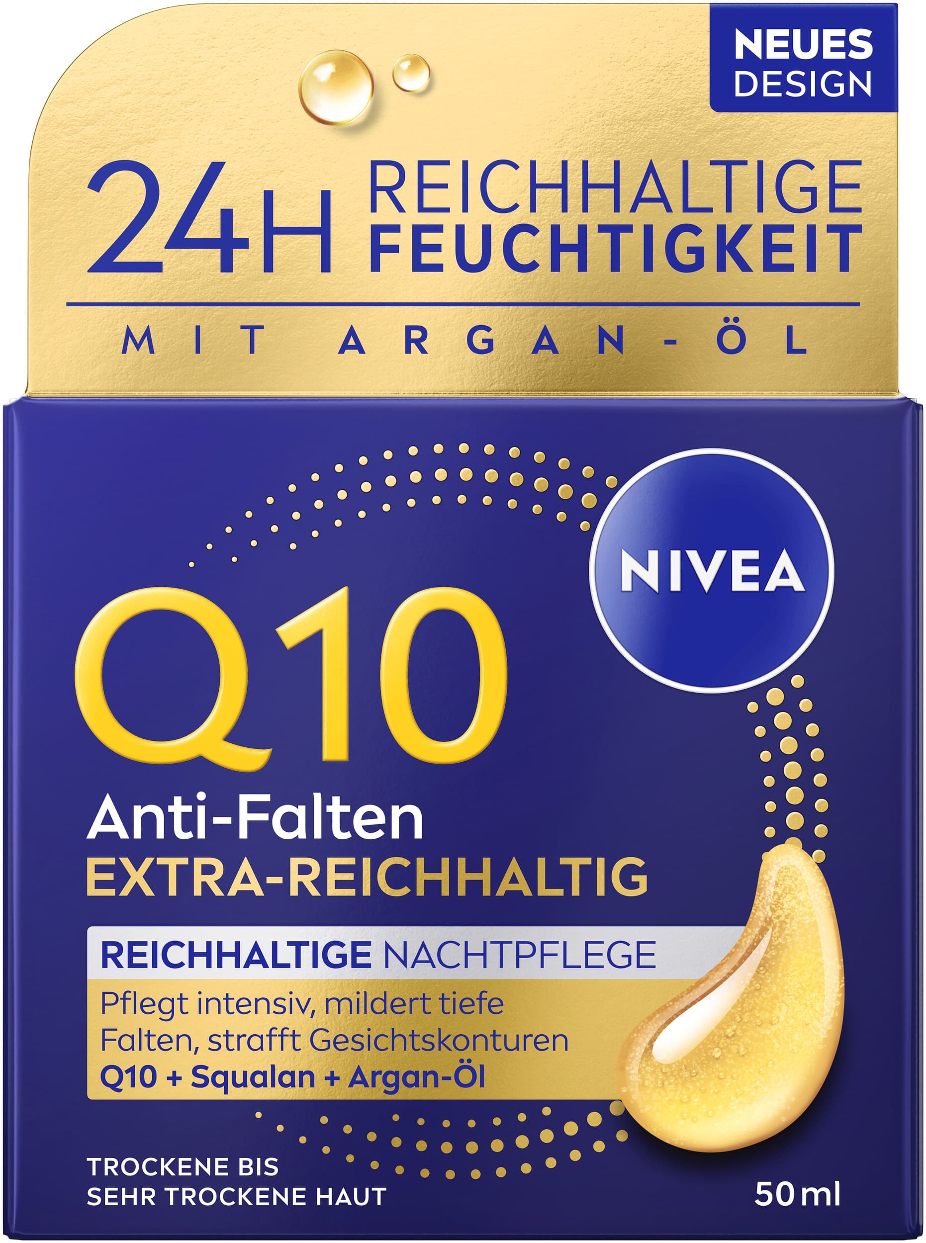 NIVEA Q10 Anti-Falten Extra-Reichhaltige Nachtpflege