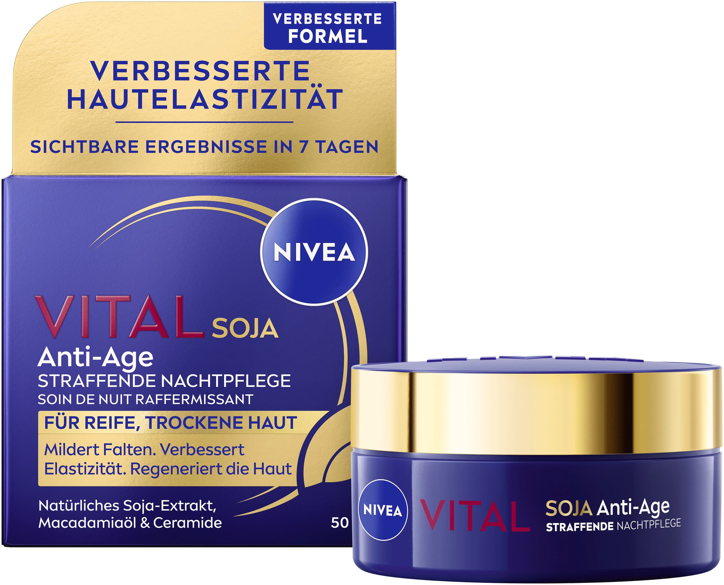 NIVEA VITAL Soy Anti-Age spevňujúca následná starostlivosť pre zrelú pleť