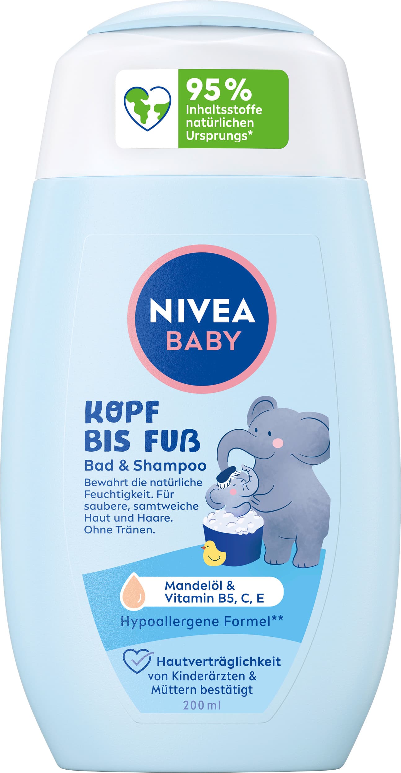 NIVEA Baby Kopf bis Fuß Bad & Shampoo