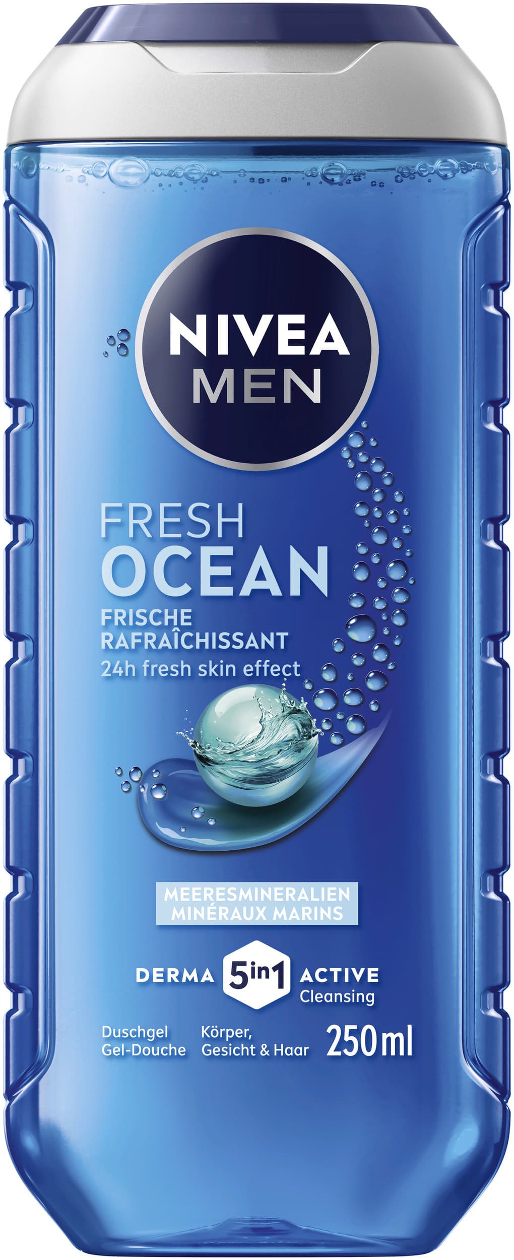 NIVEA MEN Duschgel Fresh Ocean 24H Fresh Effect