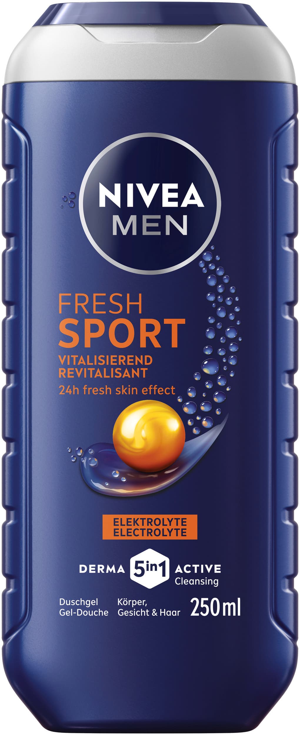 NIVEA MEN Duschgel Sport 24H fresh effect 3 in 1