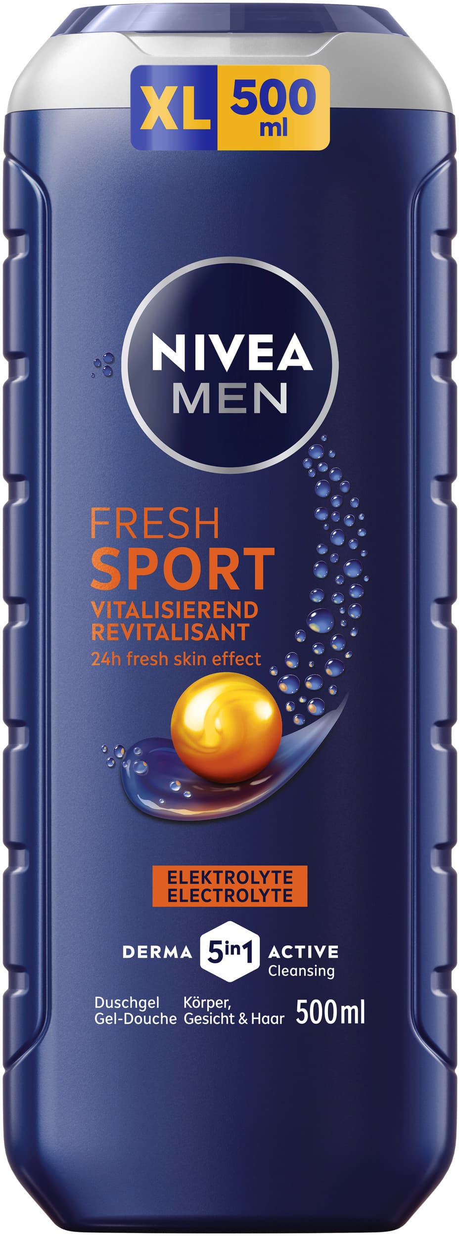 NIVEA MEN SPORT Duschgel 3in1 24H Fresh Effect XXL