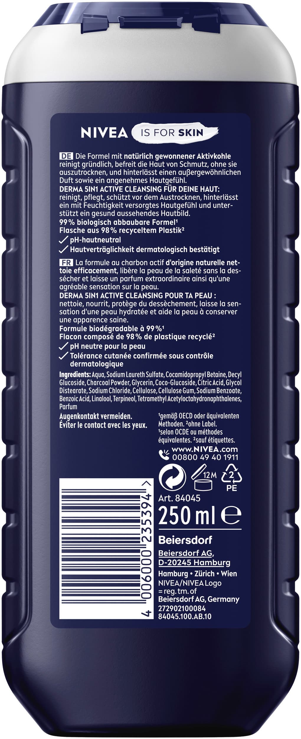 NIVEA MEN Duschgel Active Clean 3 in 1 online bestellen | MLLER NIVEA MEN Duschgel Active Clean 3 in 1 online bestellen | MLLER