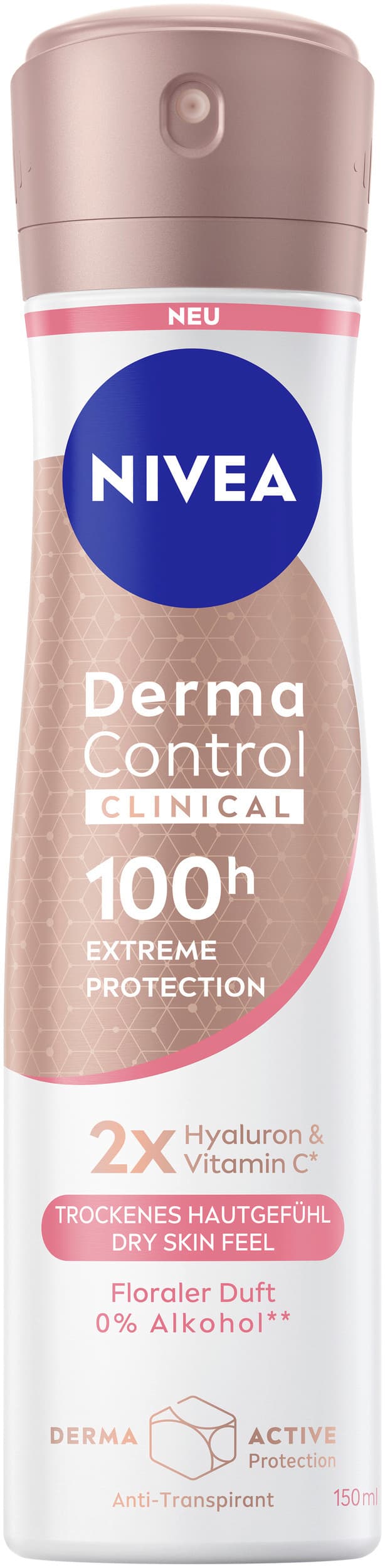NIVEA Deo Spray Derma Dry Control Maximum Anti-Transpirant